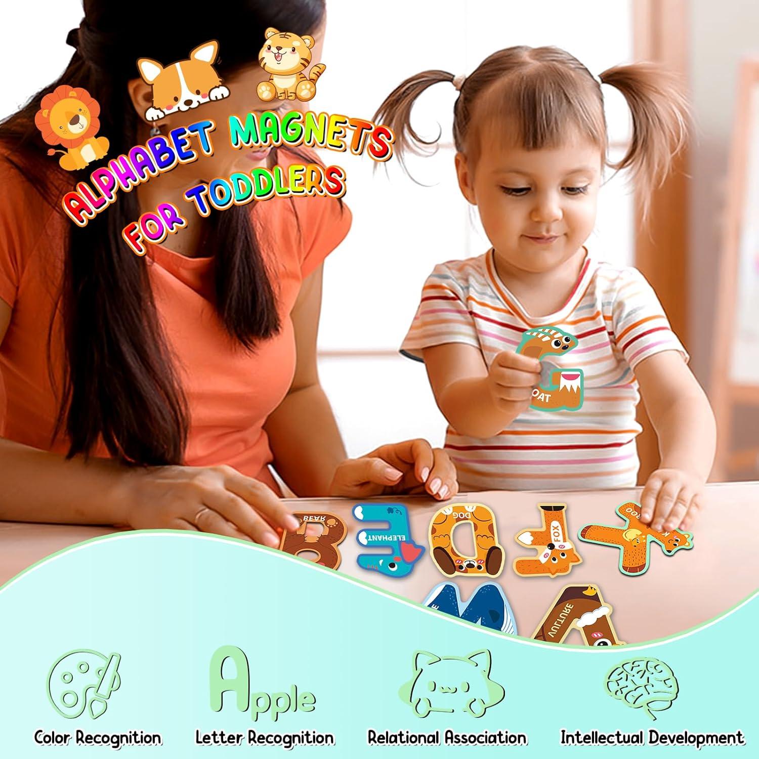 Letras Magnéticas para Niños IFIYOOY 52 Piezas ABC