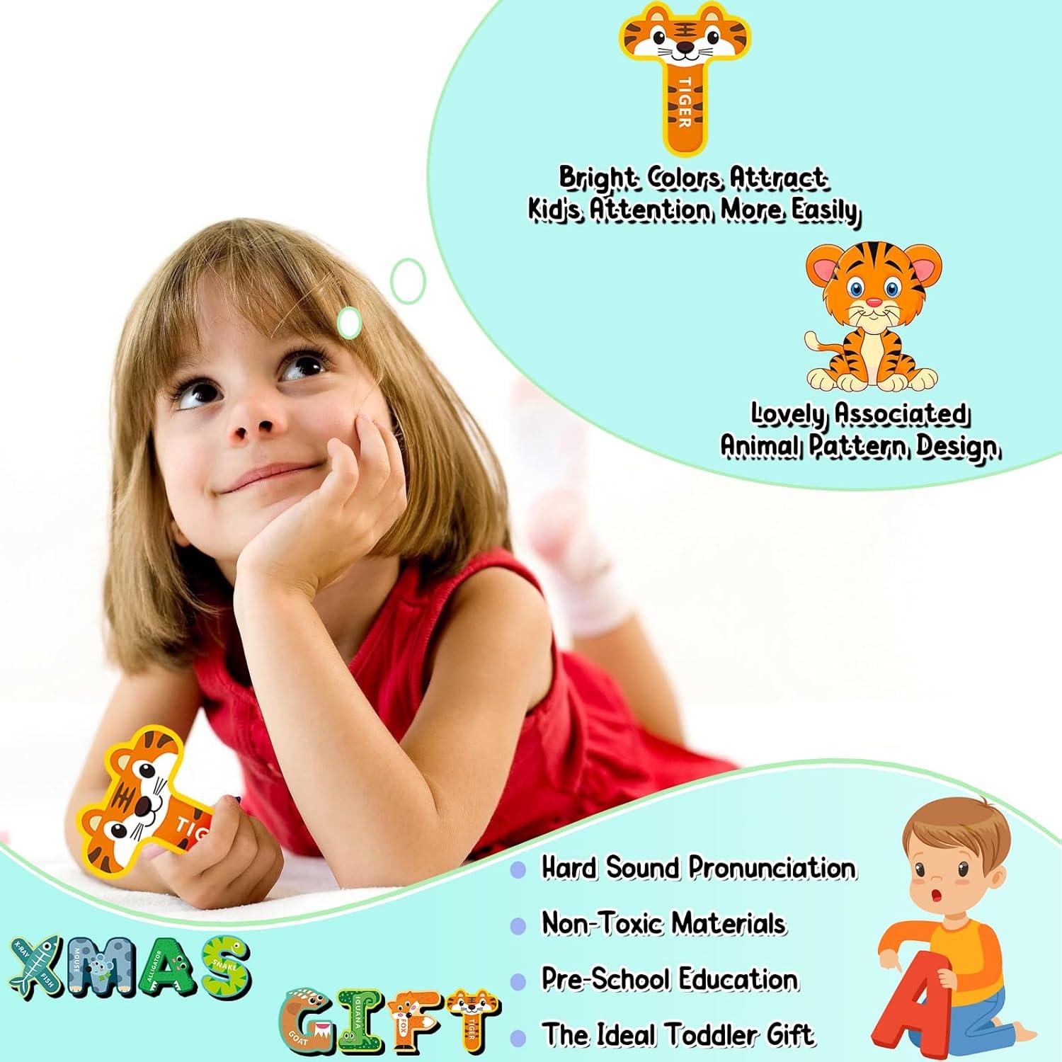 Letras Magnéticas para Niños IFIYOOY 52 Piezas ABC