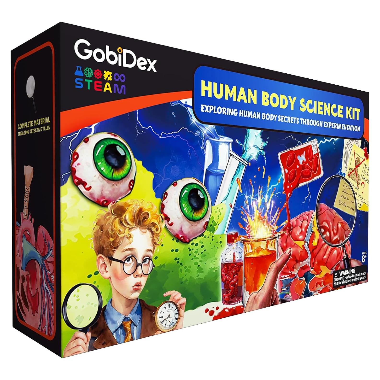 Kit de Experimentos Científicos GobiDex para Niños 8-12 Años