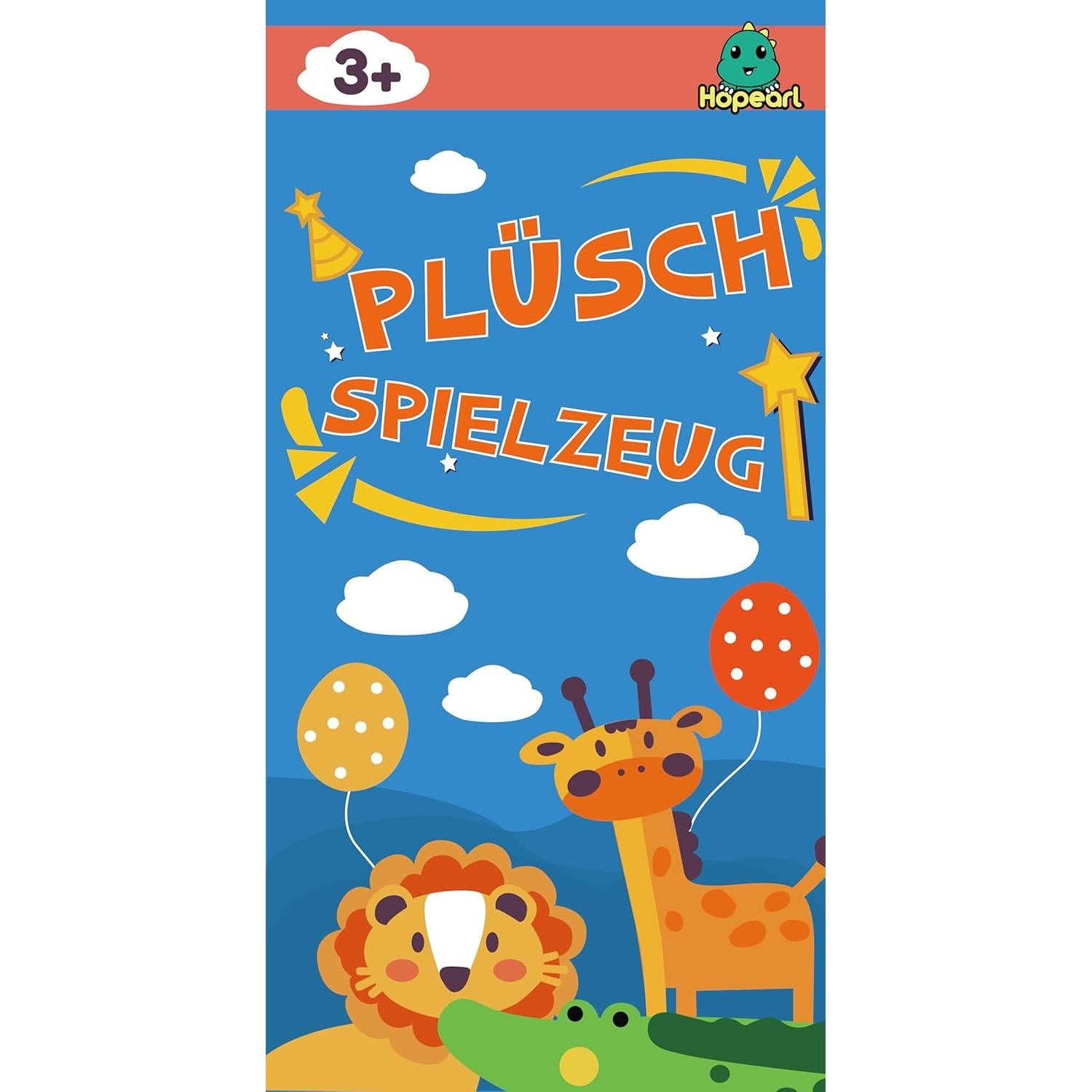 Títere de Mano Pájaro Azul Hopearl 40 cm Juguete Interactivo