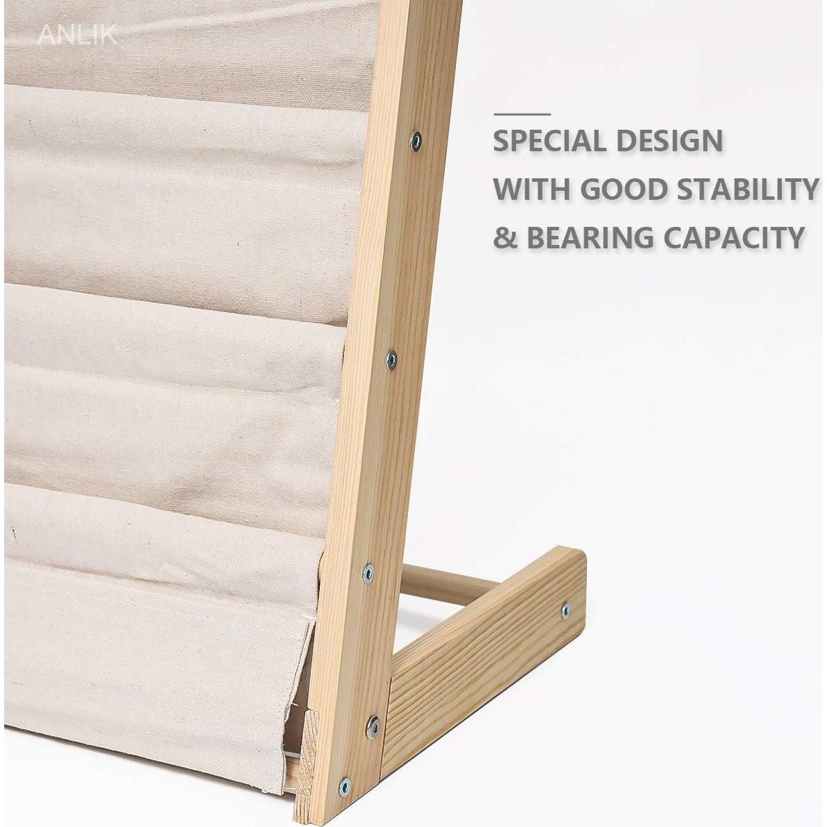 Estante de Libros Sling Morimoe 6 Niveles Beige 60x30x80cm