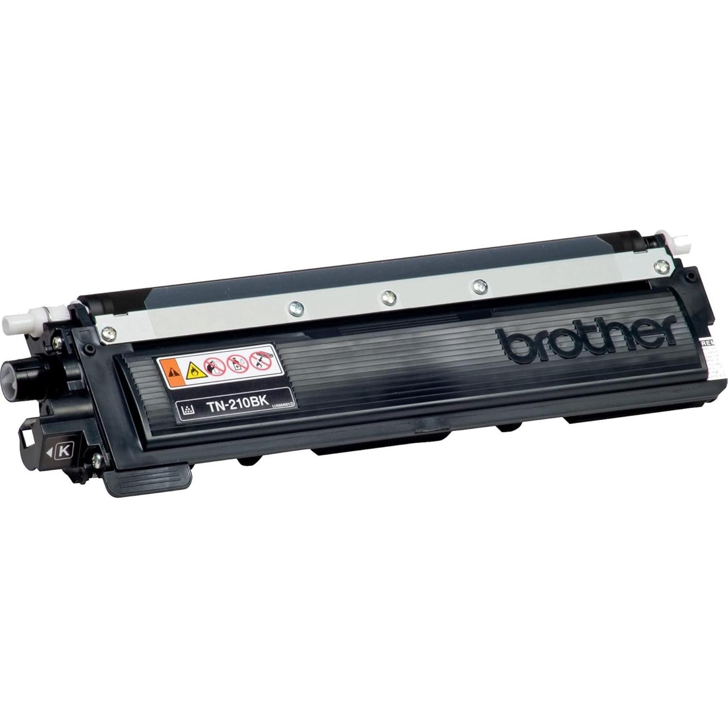 Cartucho de Tóner Brother TN-210BK Negro 2200 Páginas
