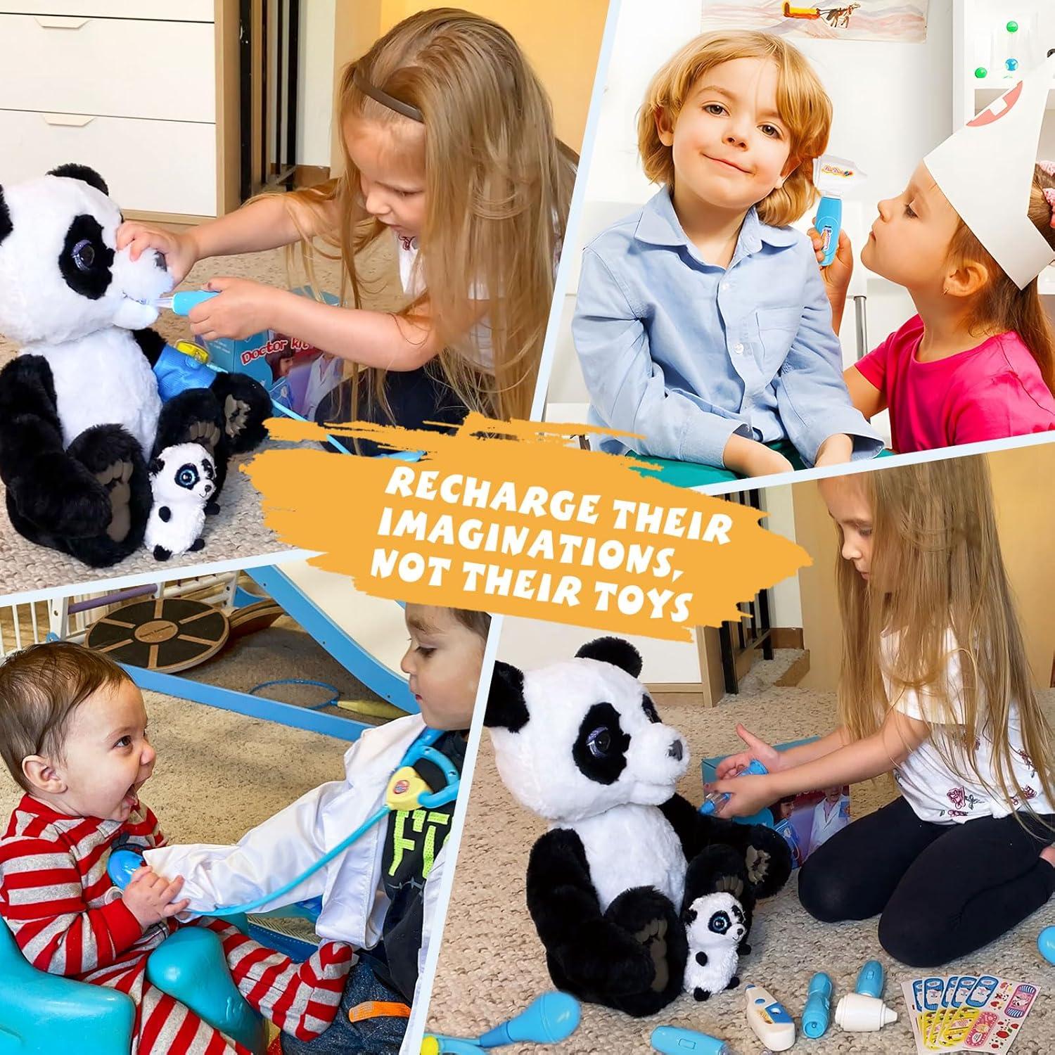 Kit de Doctor Liberry para Niños 18 Piezas con Estetoscopio