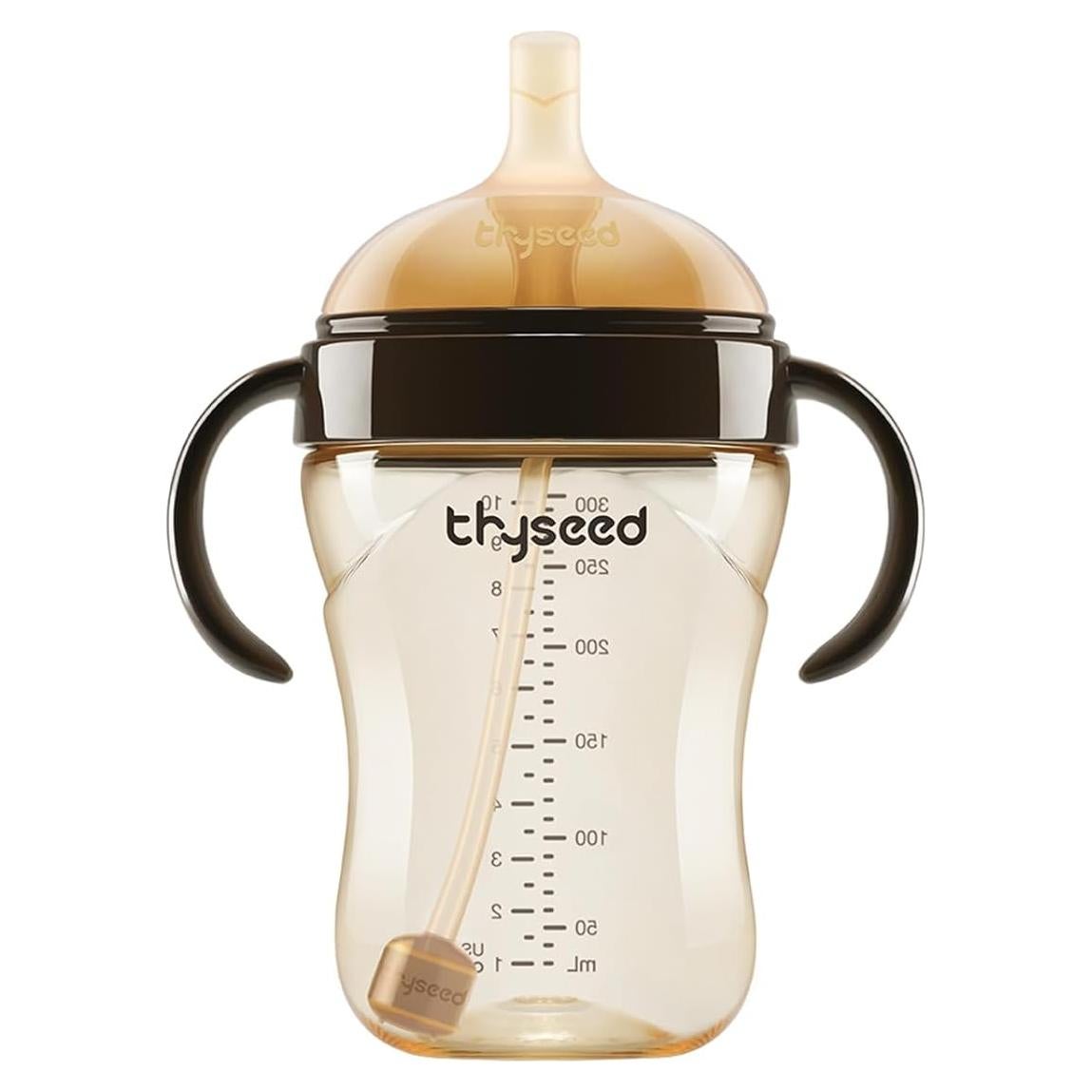 Taza con Pajilla Antiderrame Thyseed PPSU 300ml 6+ Meses