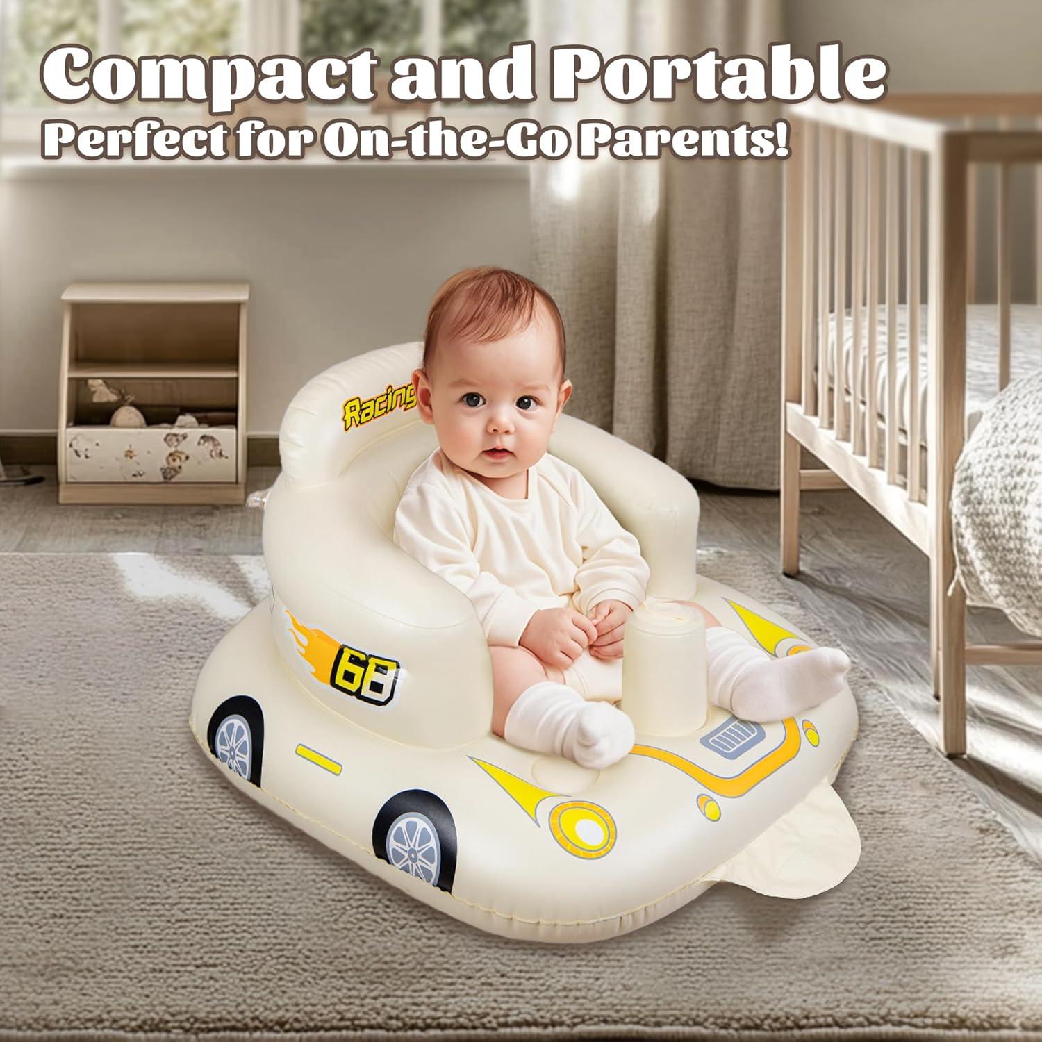 Asiento Inflable para Bebés JOSEN - Aprender a Sentarse 0.58 kg