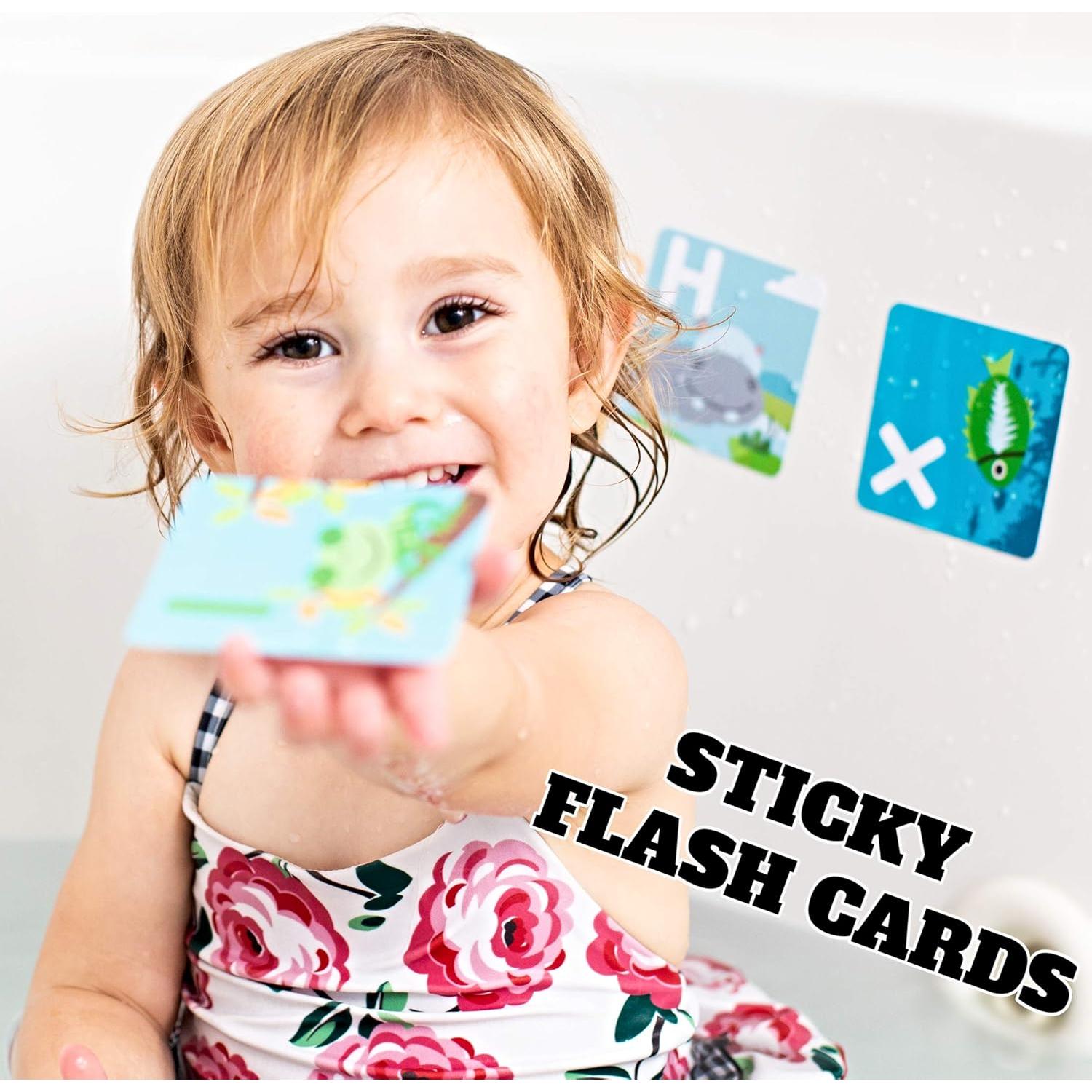 Tarjetas de Flash SplashEZ A-Z para Baño - Aprendizaje Divertido
