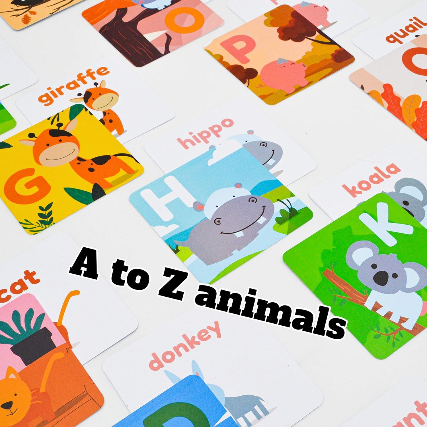 Tarjetas de Flash SplashEZ A-Z para Baño - Aprendizaje Divertido