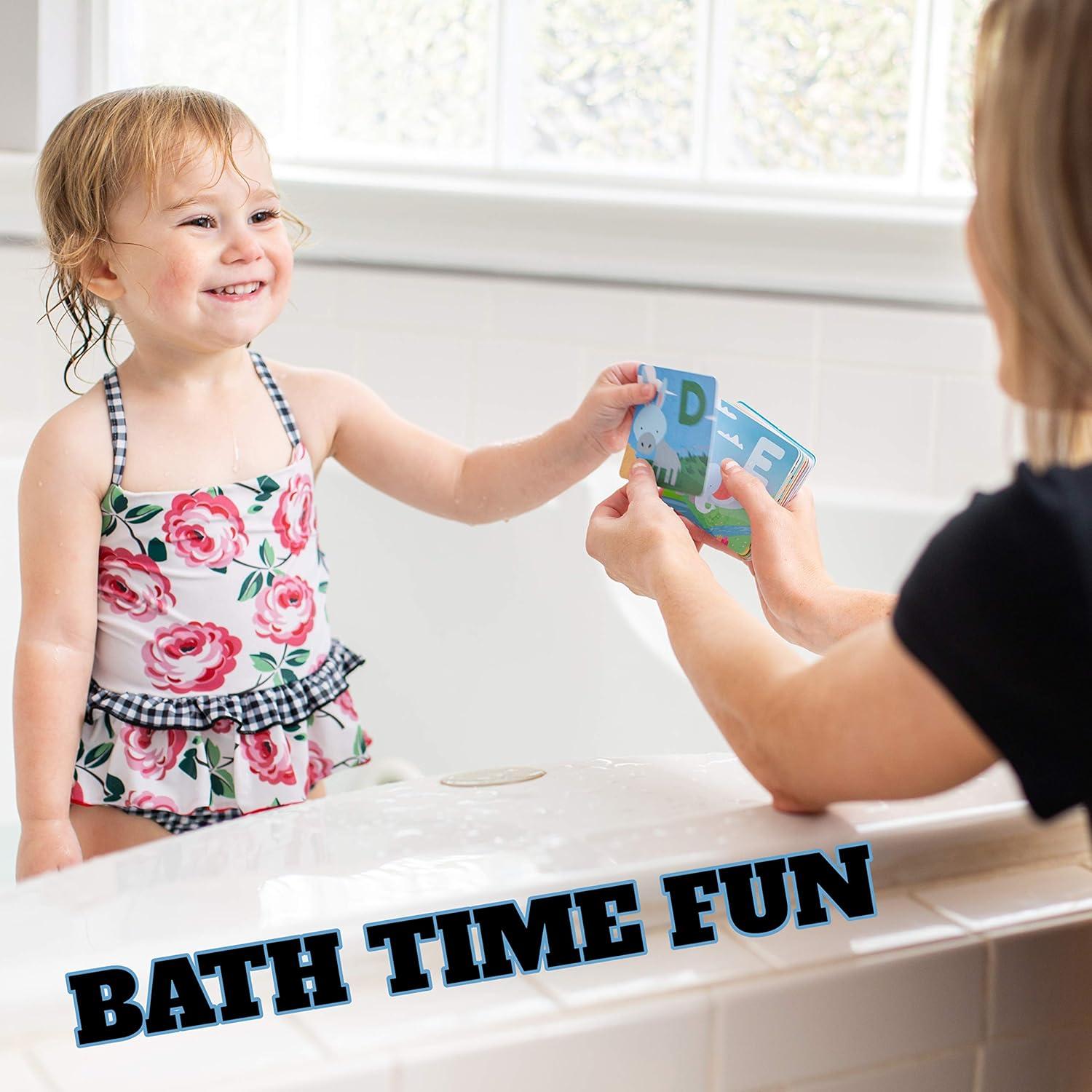 Tarjetas de Flash SplashEZ A-Z para Baño - Aprendizaje Divertido