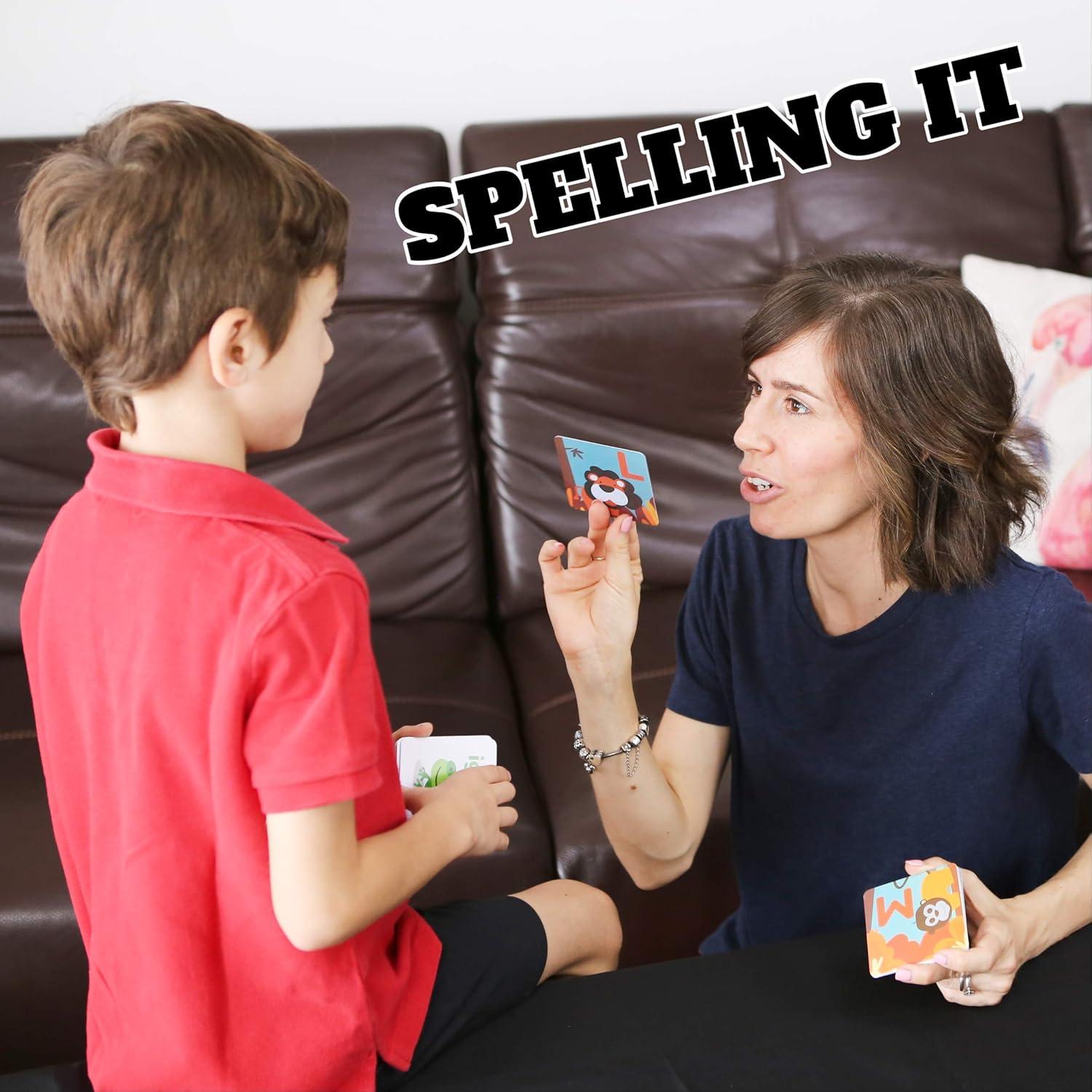 Tarjetas de Flash SplashEZ A-Z para Baño - Aprendizaje Divertido