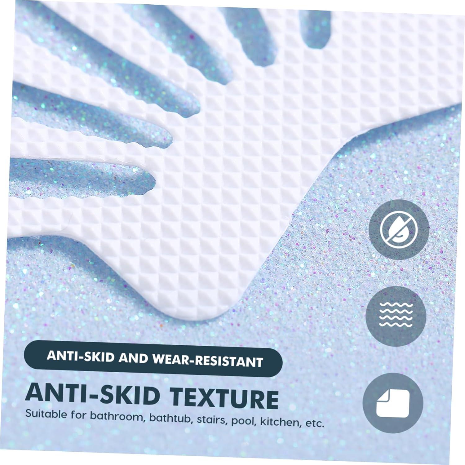 12 Pegatinas Antideslizantes para Bañera TOPBATHY Concha Marina