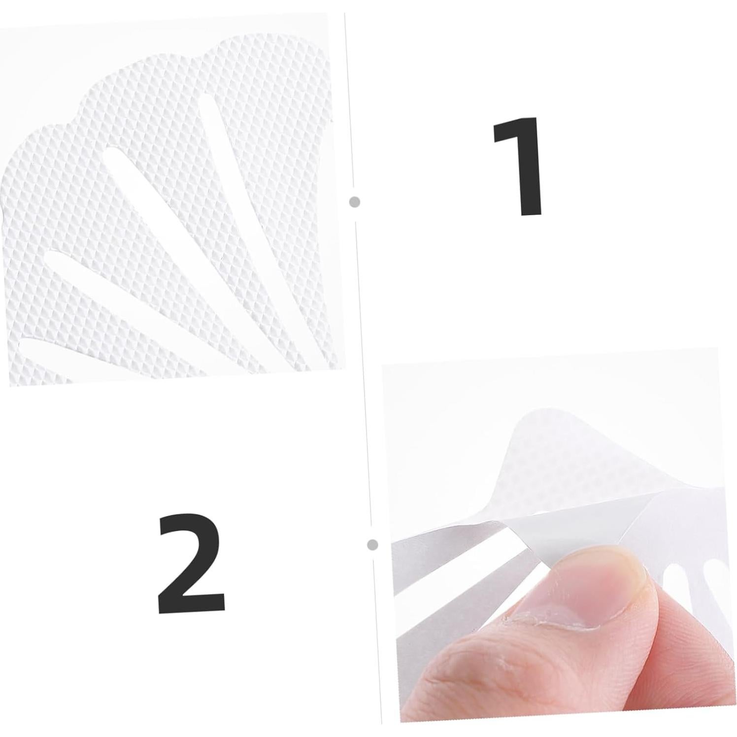 12 Pegatinas Antideslizantes para Bañera TOPBATHY Concha Marina