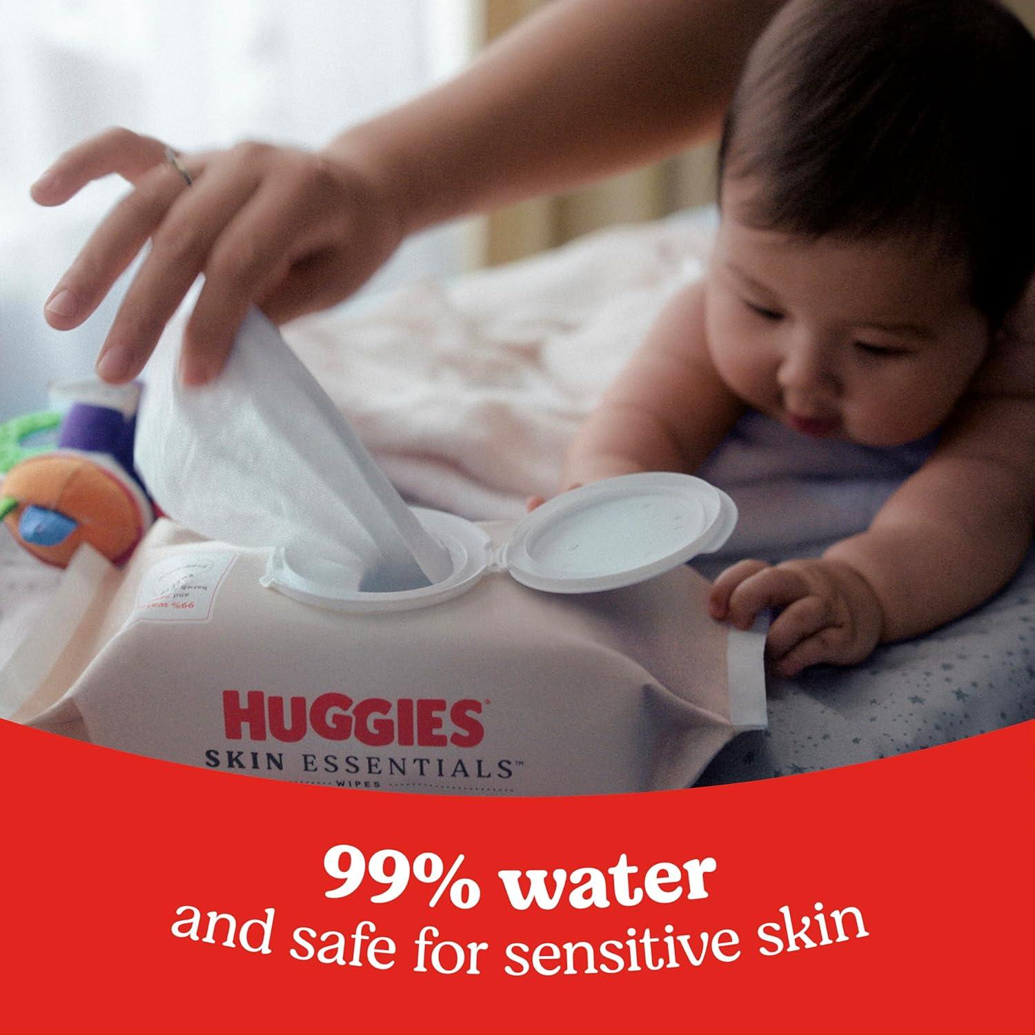 Toallitas Huggies Skin Essentials Bebés Hipoalergénicas 112 Unidades