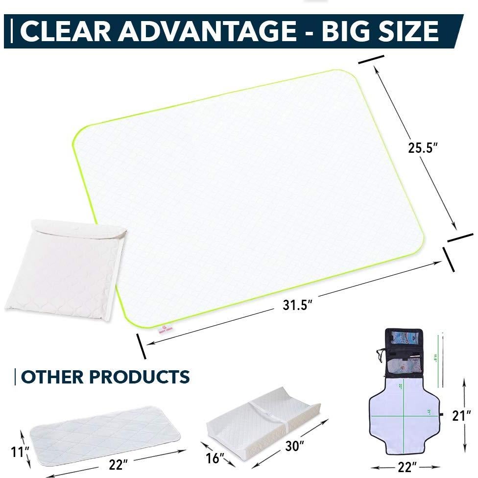 Almohadilla de Cambio Portátil Baby Loovi Grande 80x64.8cm