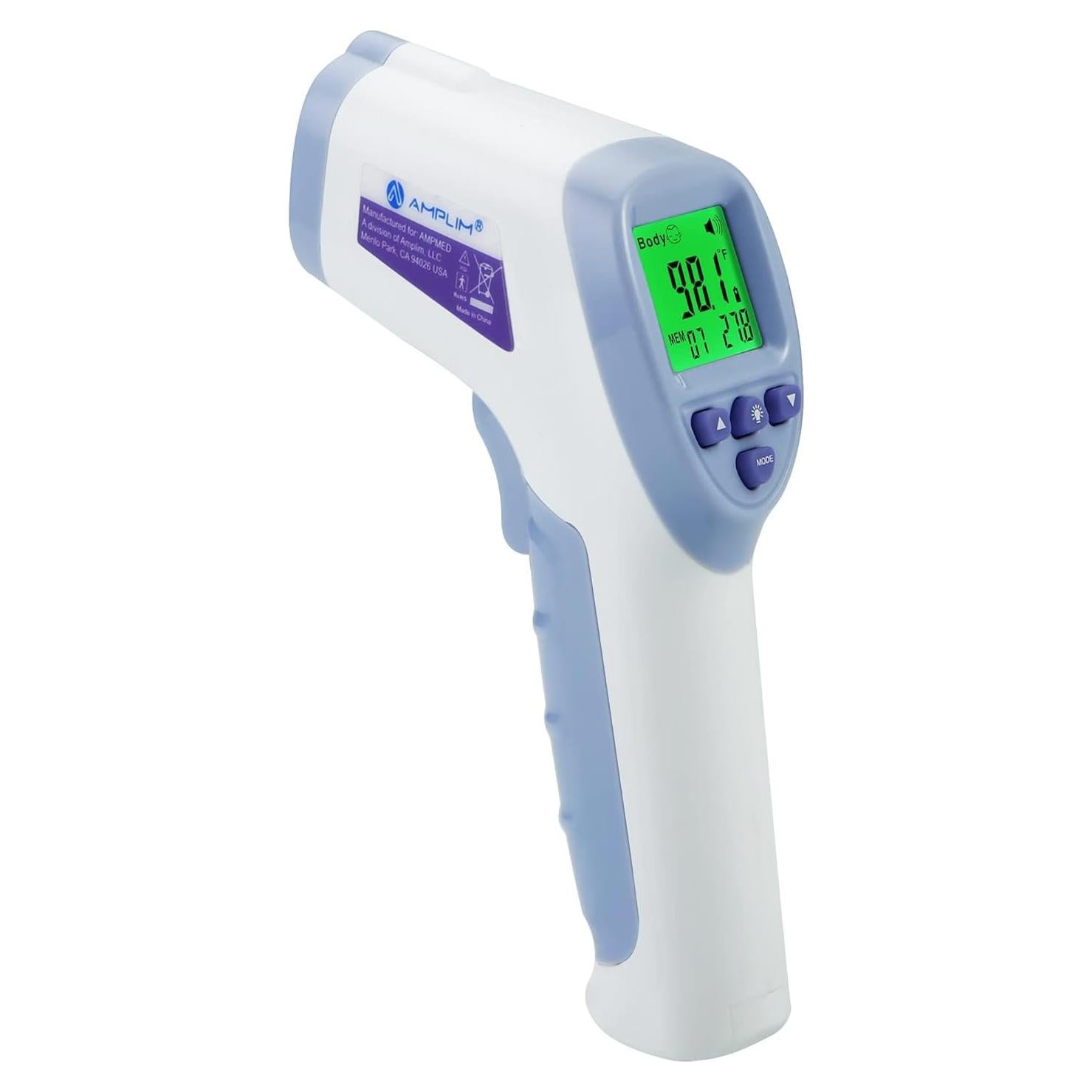 Termómetro Digital Sin Contacto Amplim DT-8836M para Niños y Adultos