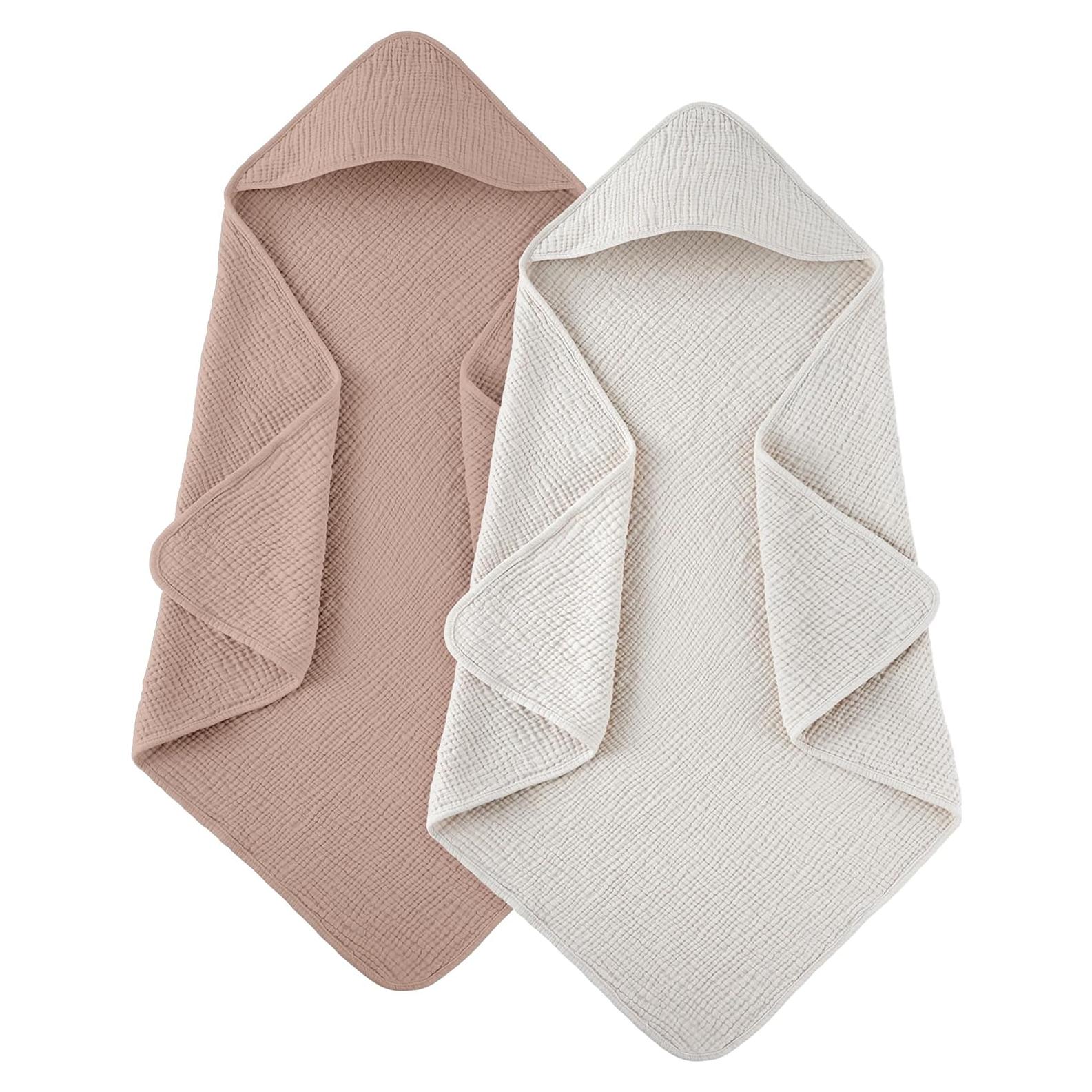 Toallas con Capucha Susurration 100% Algodón 76x76 cm 2 Pzs