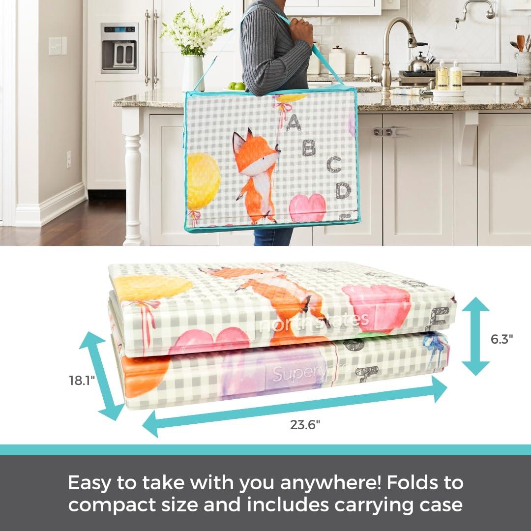 Alfombra de Juego Plegable Toddleroo ABC 180x180 cm