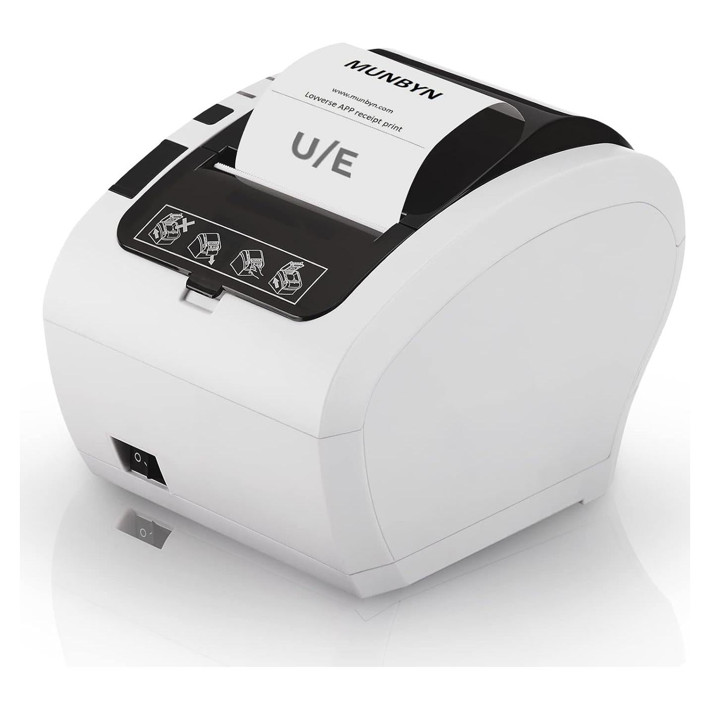 Impresora Térmica de Recibos MUNBYN ITPP047 80mm USB/Ethernet