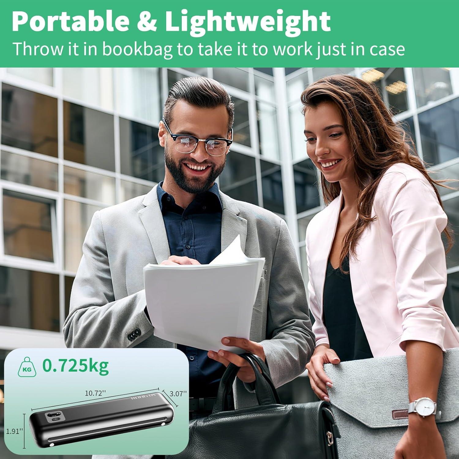 Impresora Térmica Portátil Rongta F82 Inalámbrica A4 993g