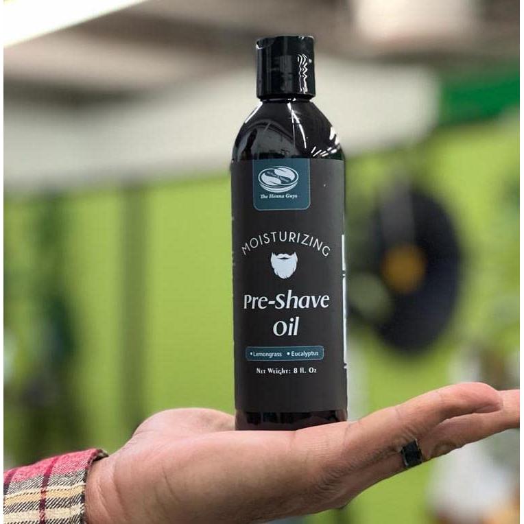 Aceite Pre Afeitado Los Chicos de Henna 240 ml Limón Eucalipto