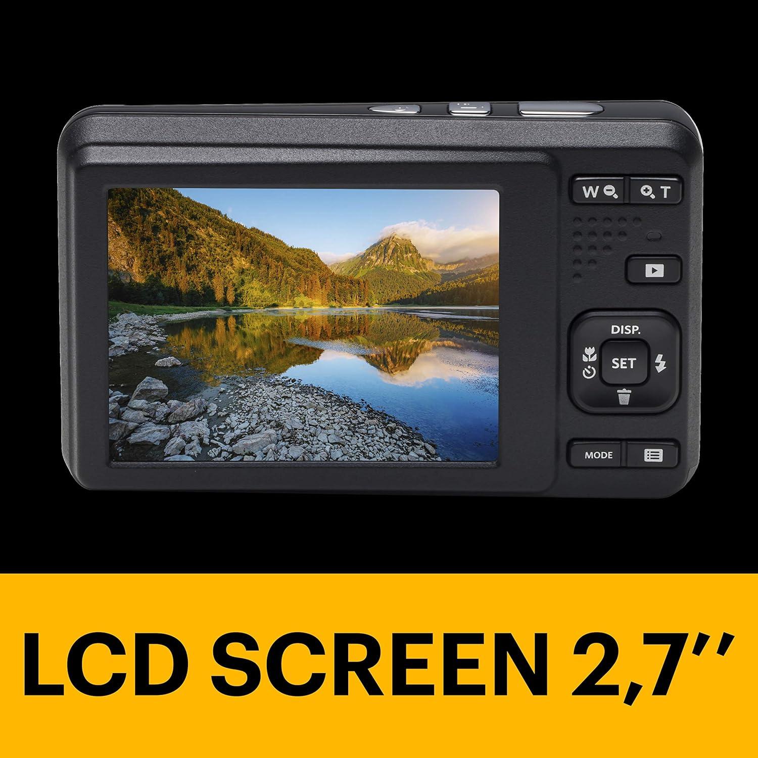 Cámara Digital Kodak PIXPRO FZ53-BK 16MP 5X Zoom Óptico