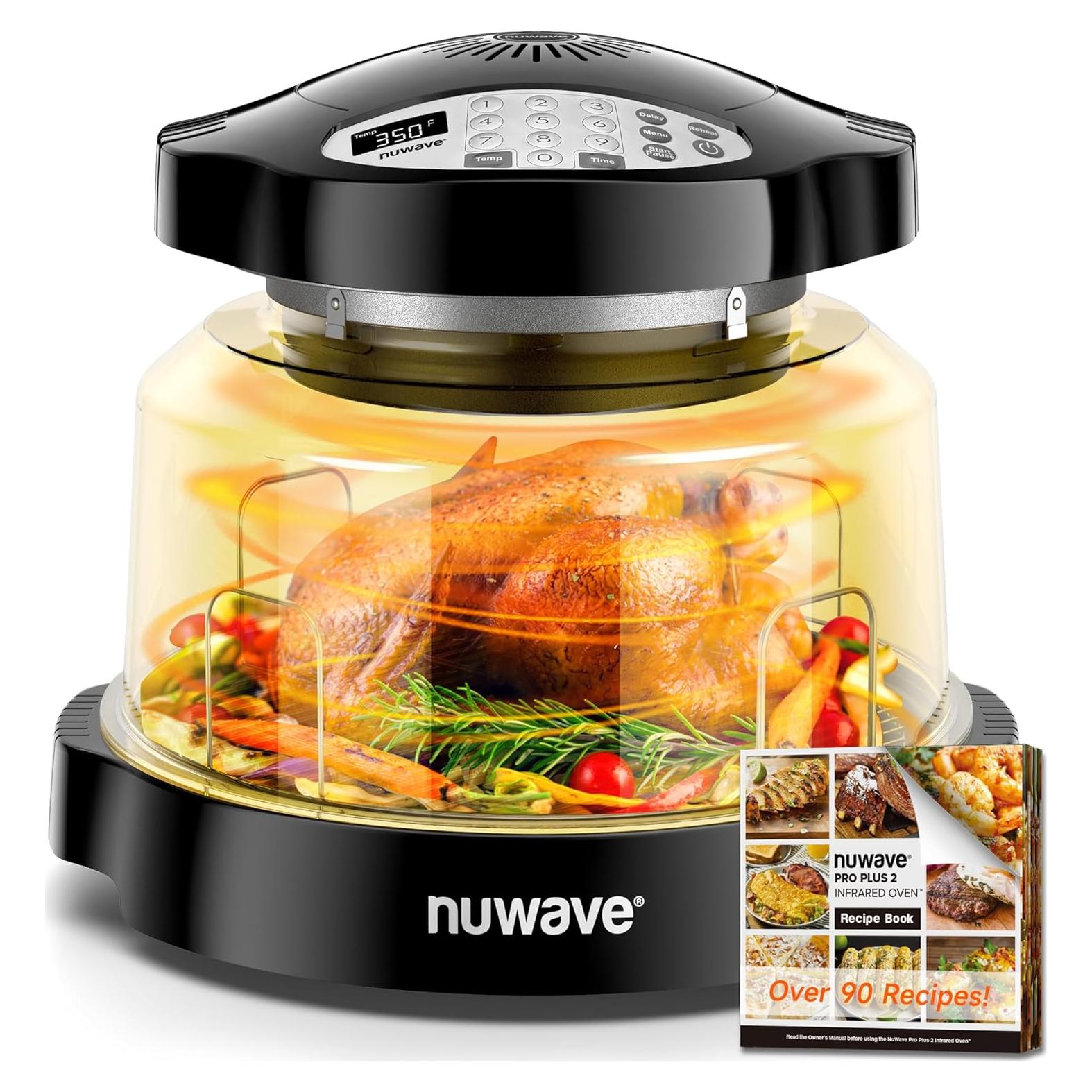 Horno Freidora de Aire Nuwave Pro Plus 2 4.54kg 1500W Negro