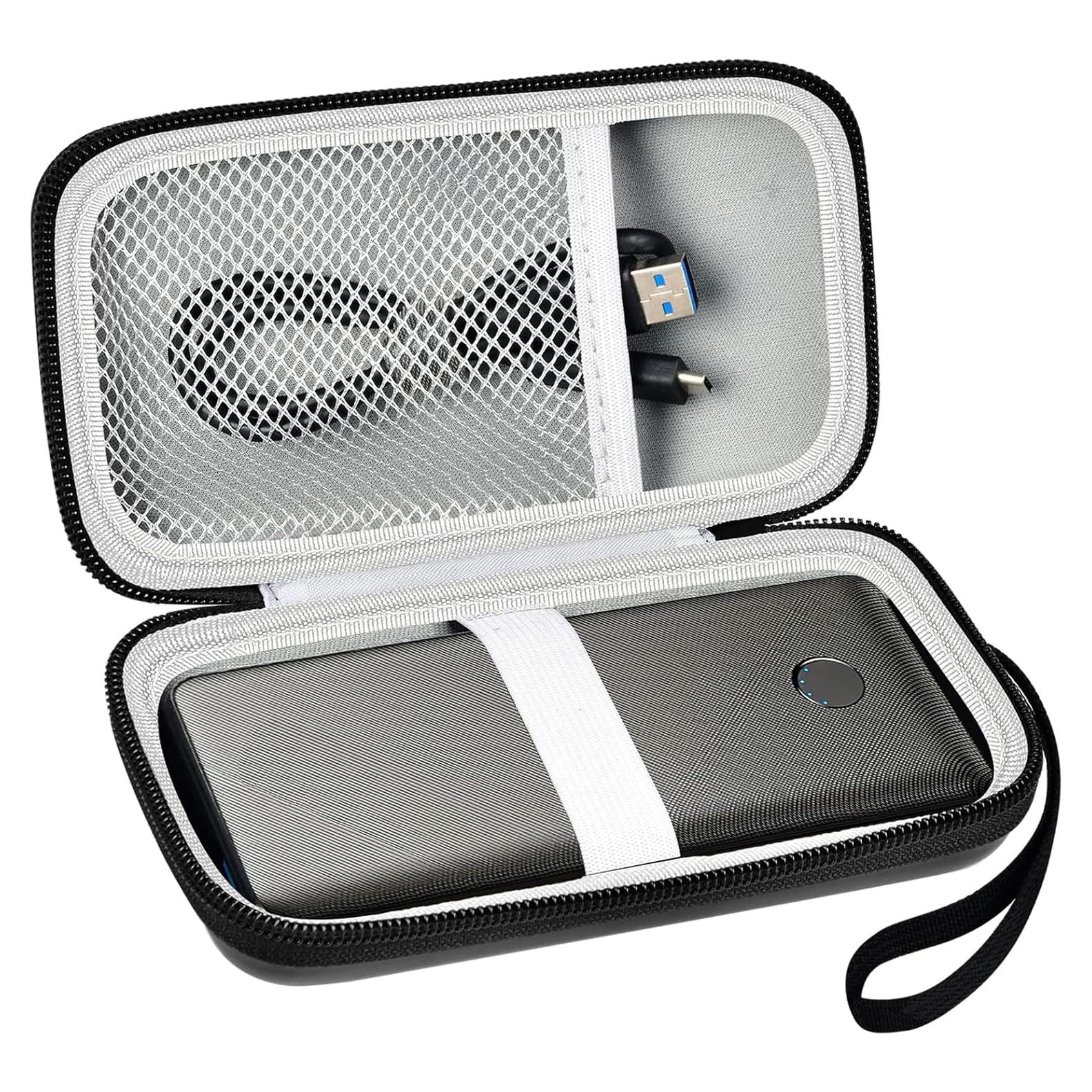 Funda de Almacenamiento para Power Bank Anker 10K - Negra