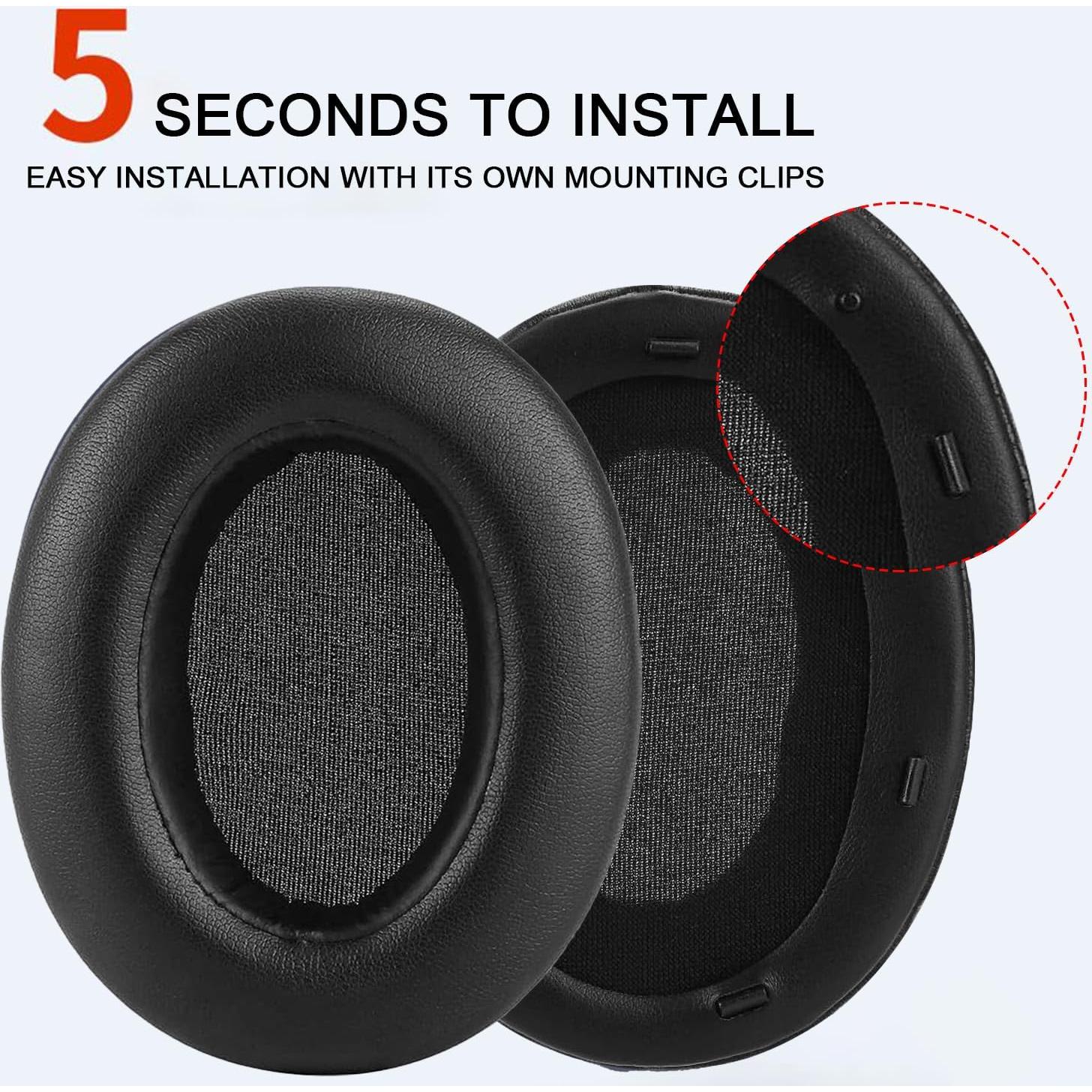 Almohadillas de Repuesto para Auriculares Sony WH-XB910N Negro