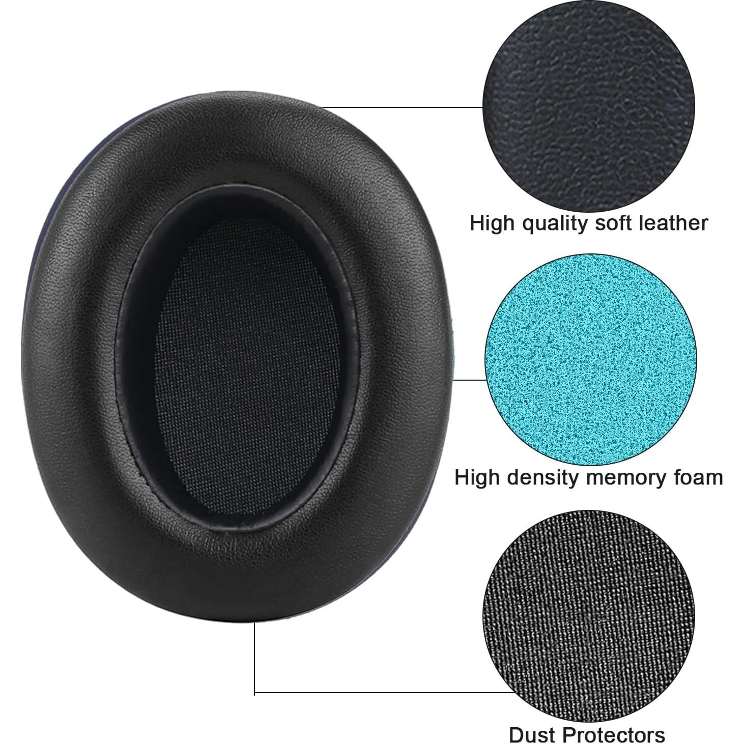 Almohadillas de Repuesto para Auriculares Sony WH-XB910N Negro