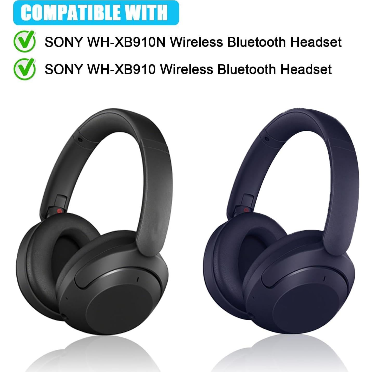 Almohadillas de Repuesto para Auriculares Sony WH-XB910N Negro