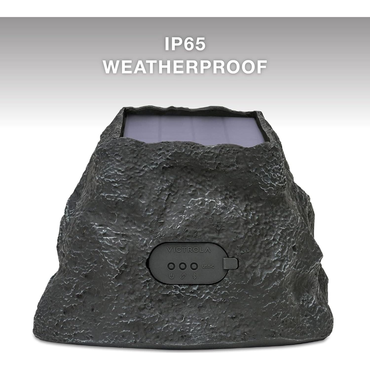 Altavoz Inalámbrico Exterior Victrola Rock Connect Granito - 22h