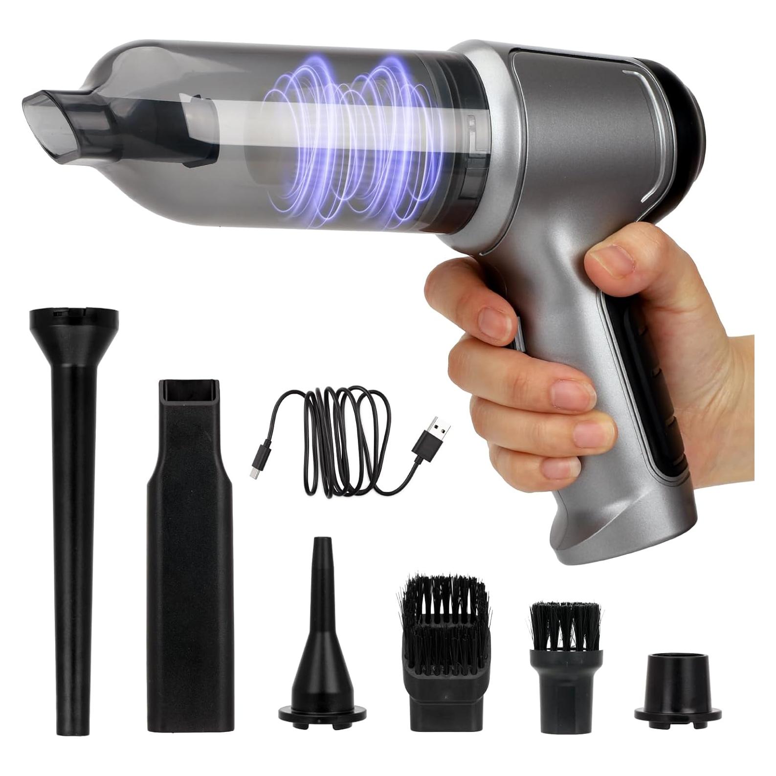 Aspiradora de Coche Inalámbrica Yougfin 3 en 1 12000PA