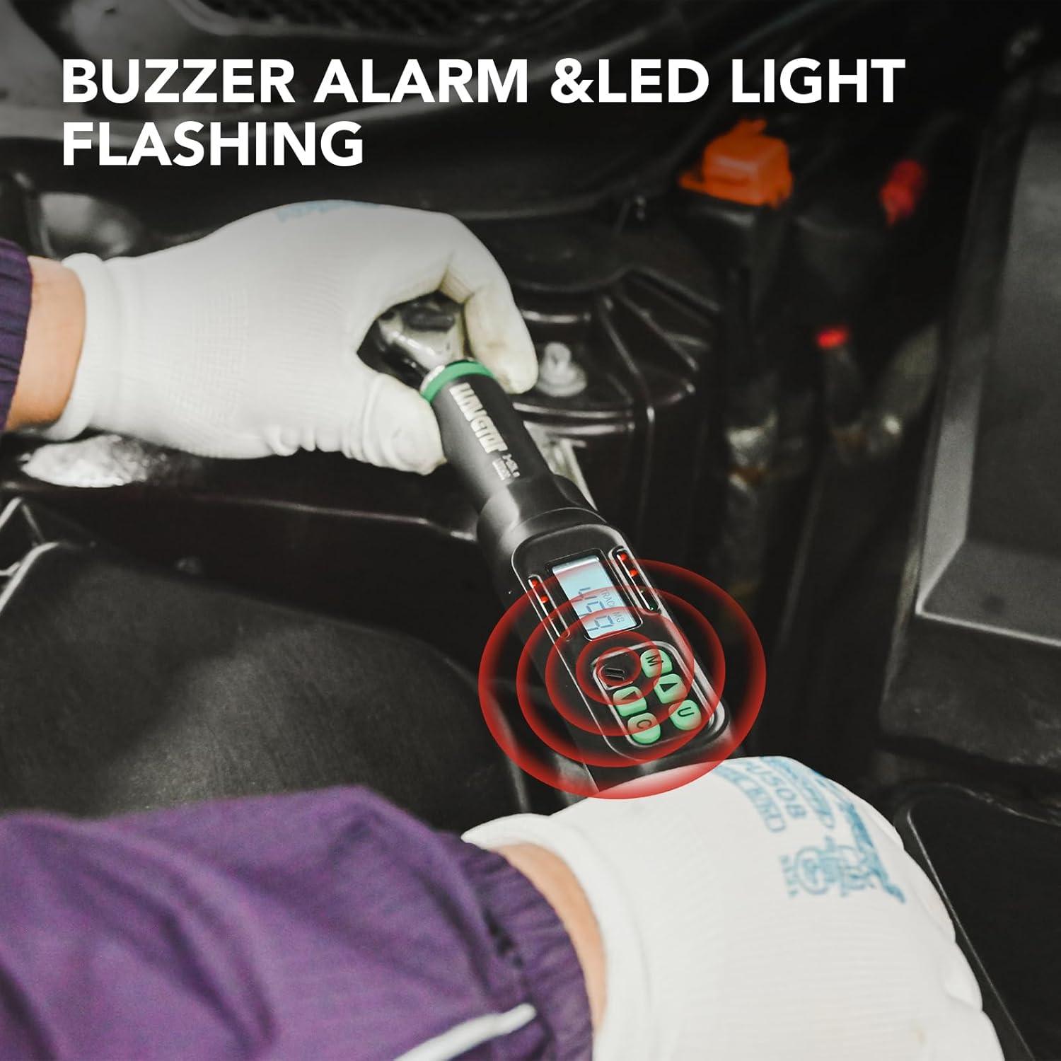 Llave de Torque Digital 3/8 LLAVETOR 2.98-59.96 Nm Precisa