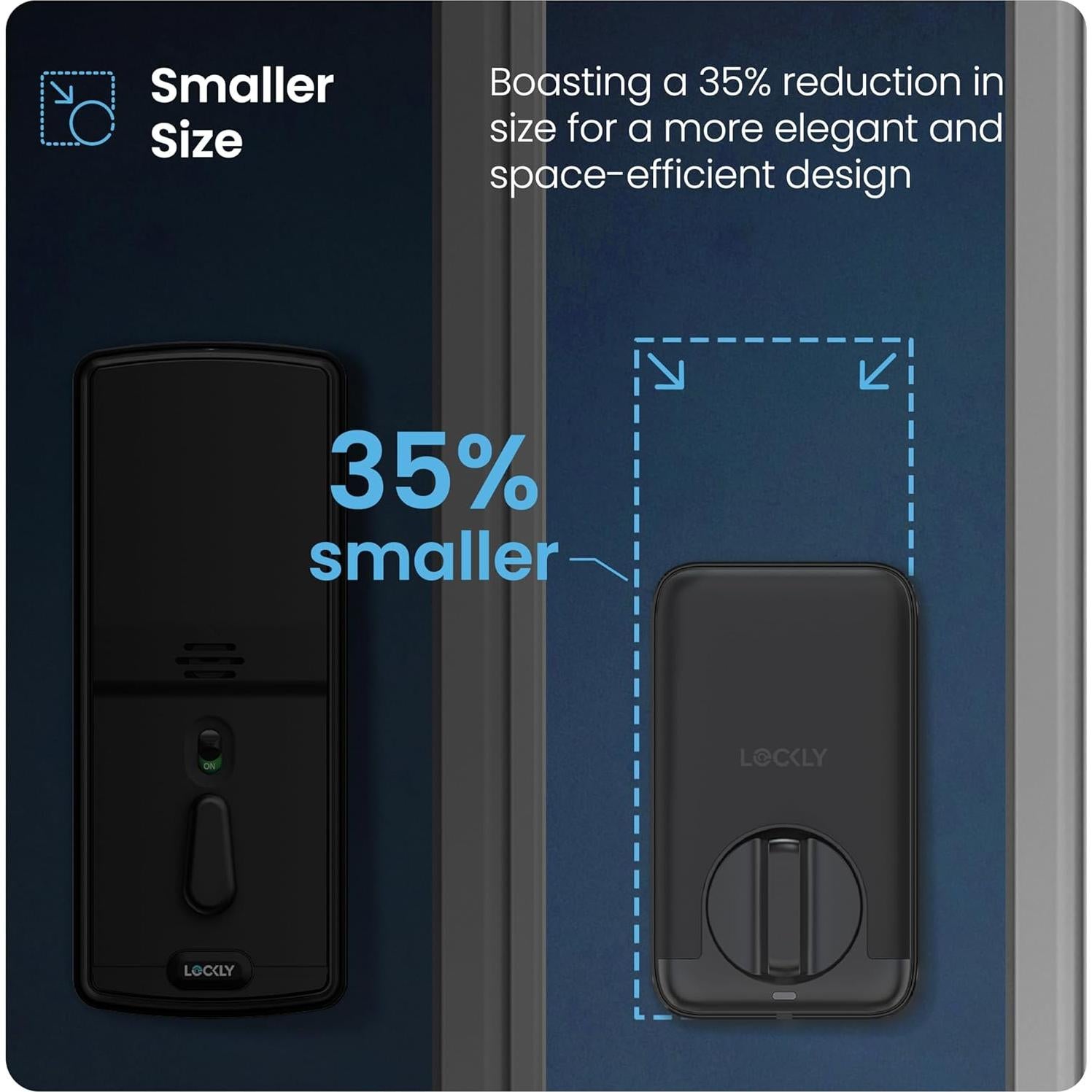 Cerradura Inteligente Lockly PIN Genie Pro Zeno - Wi-Fi, Control Remoto