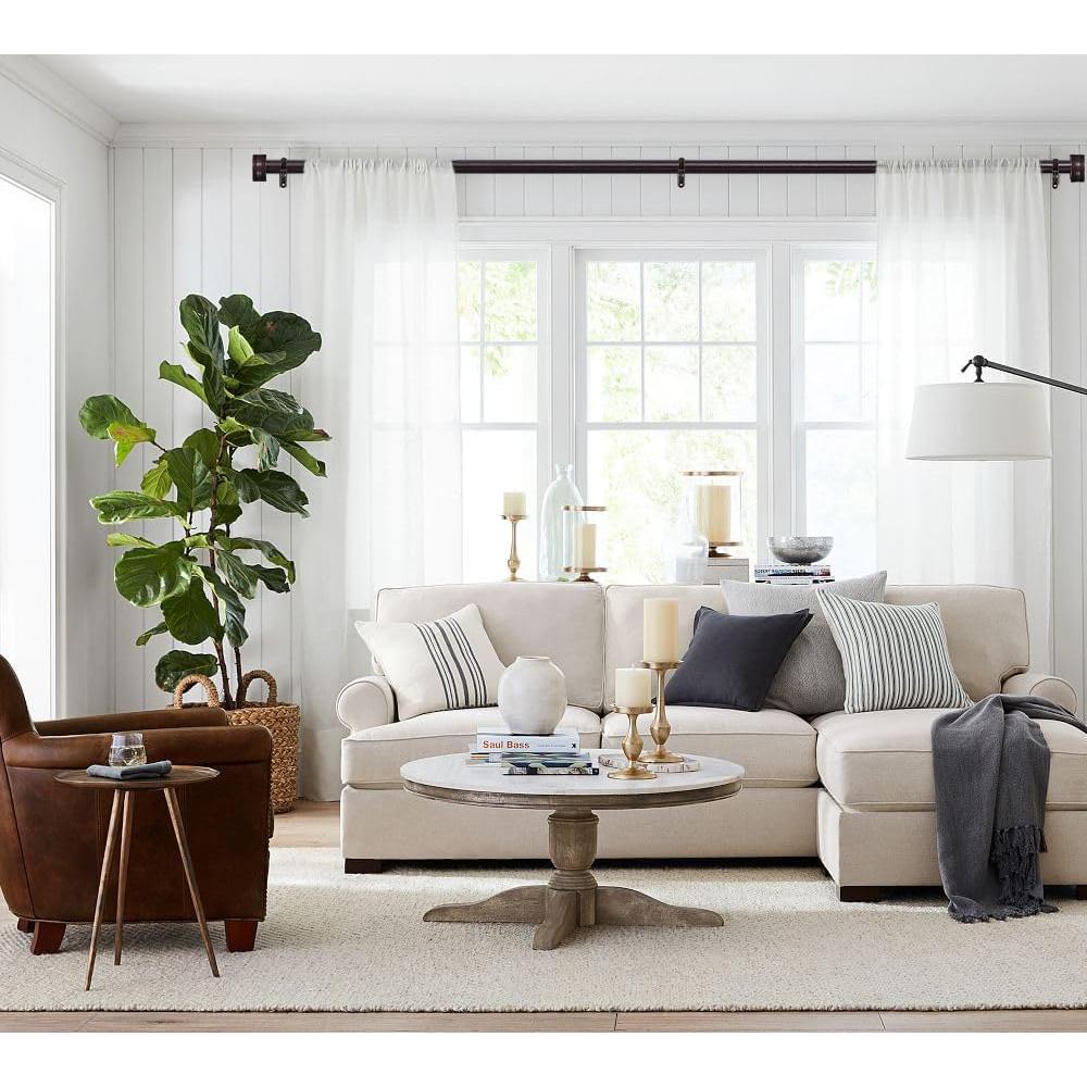 Barra de Cortina Ajustable WORLD RODS 45-114 cm Bronce Antiguo