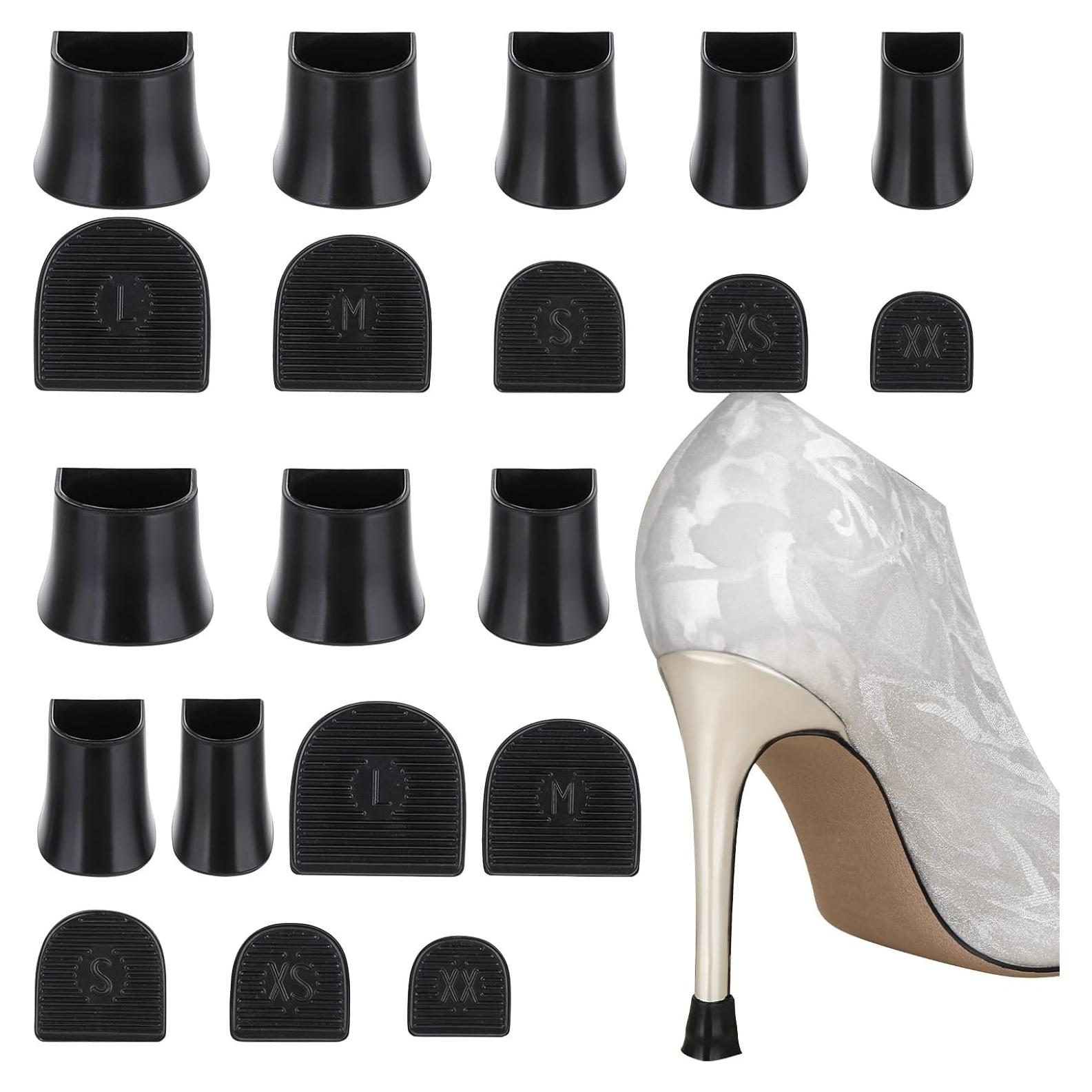 10 Pares de Protectores de Tacón Alto Josojoou - Antideslizantes