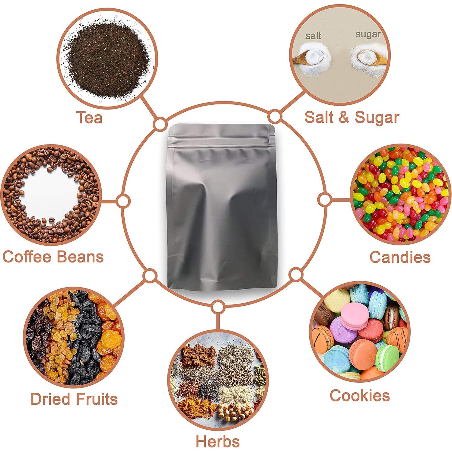 Bolsas Mylar Reutilizables AAS 150 Piezas 19L a Prueba de Olor