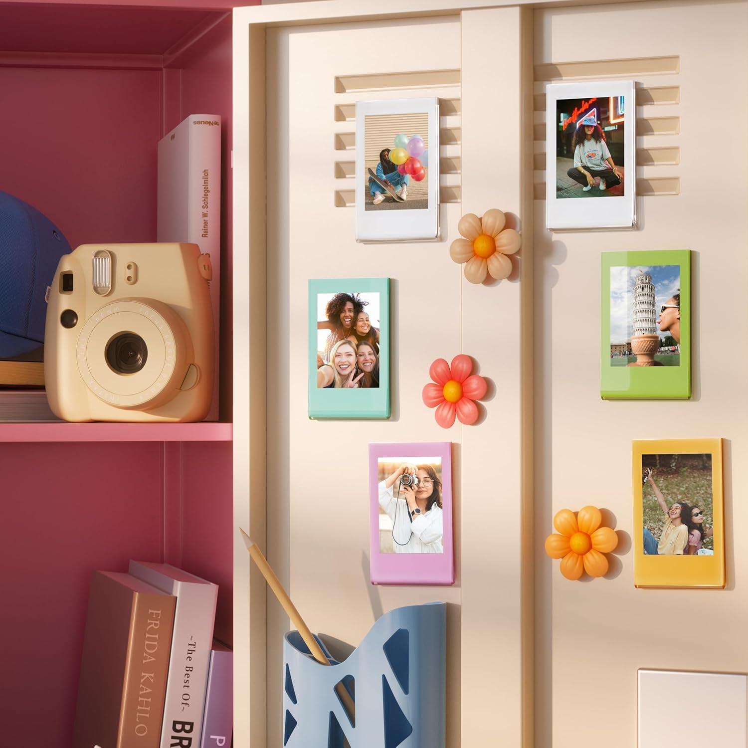 Marcos Magnéticos WINKINE para Fotos 2x3" Acrílico 6 Pcs