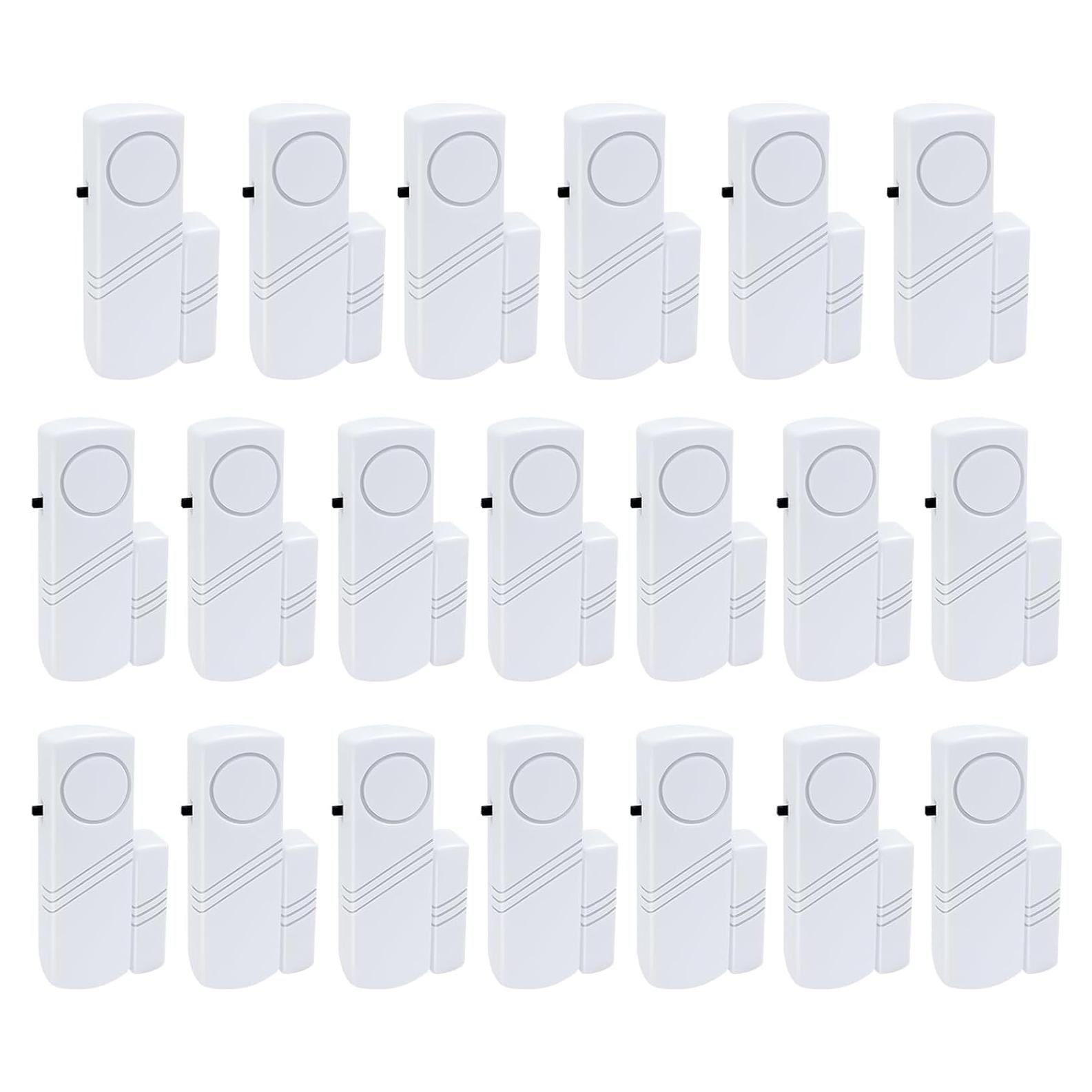 Alarma Inalámbrica de Puerta y Ventana FUNOJOY 90dB - Paquete de 20