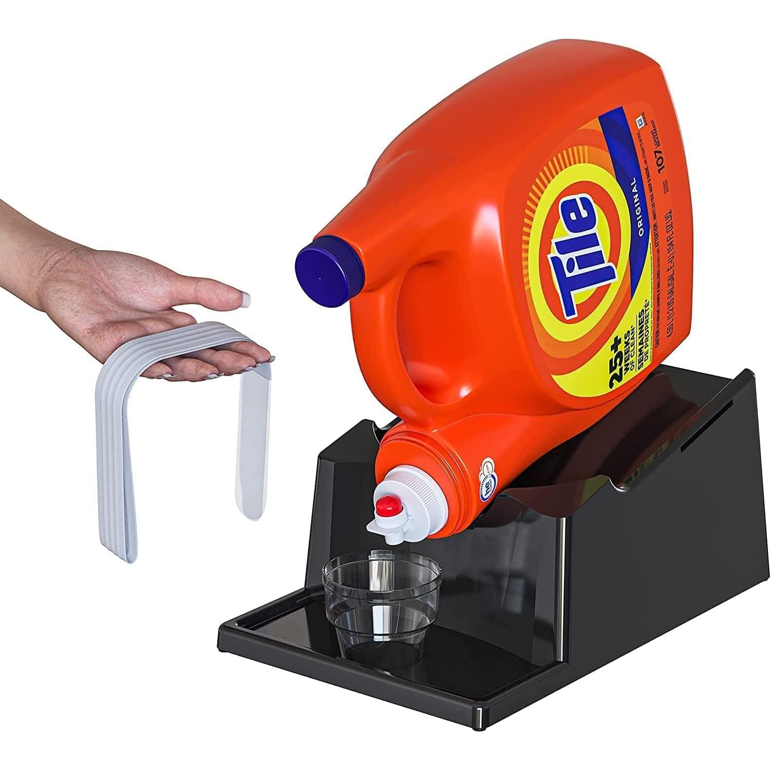 Soporte para Detergente Líquido Skywin con Bandeja Goteo Negro