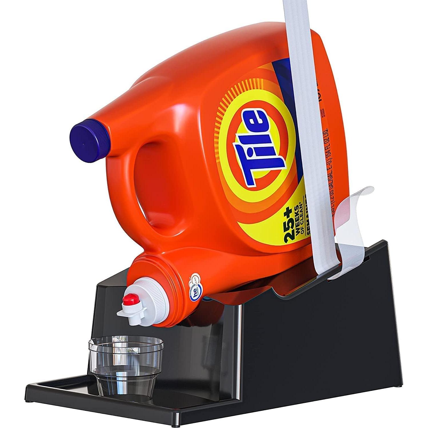 Soporte para Detergente Líquido Skywin con Bandeja Goteo Negro