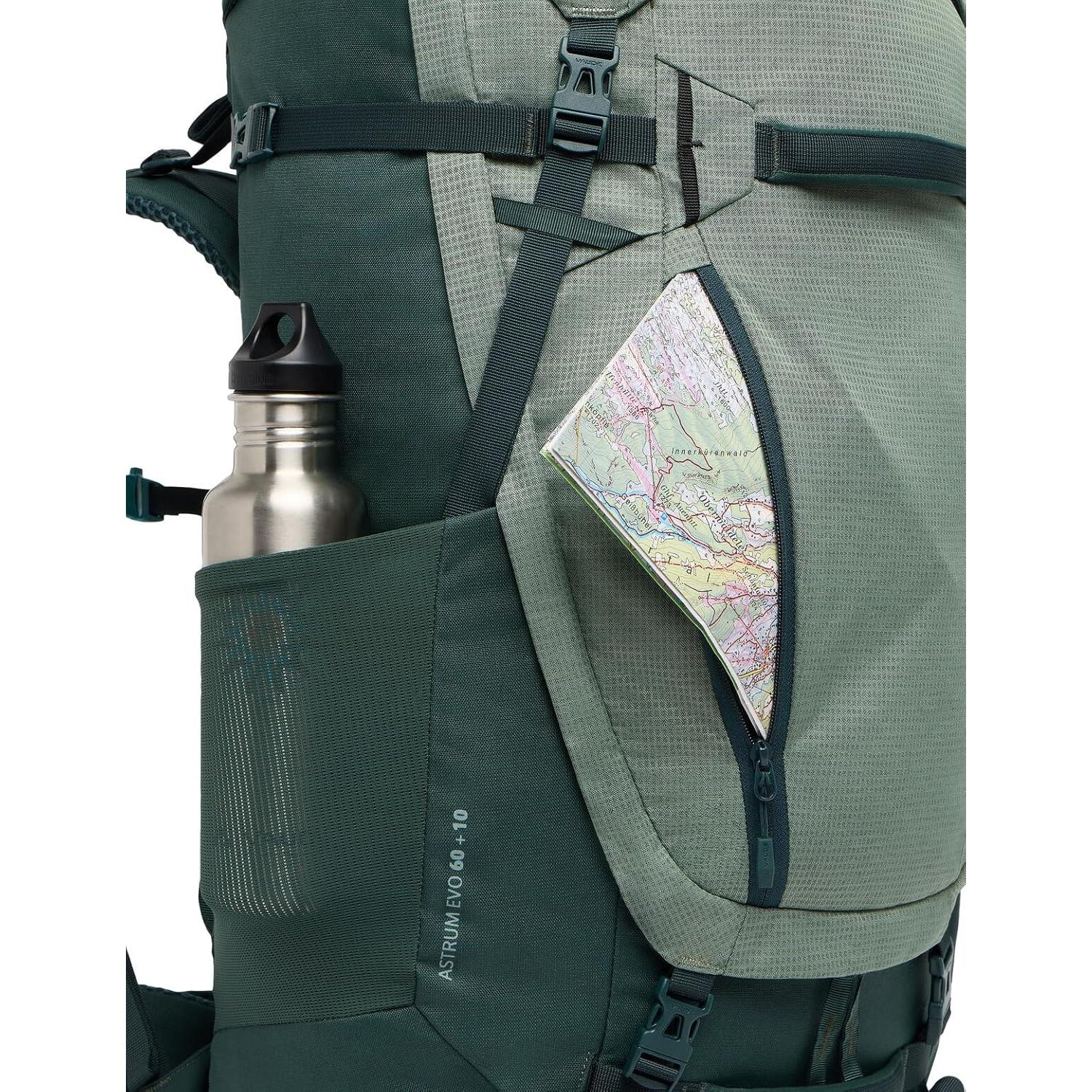Mochila de Trekking VAUDE Astrum EVO 70L Unisex Agave