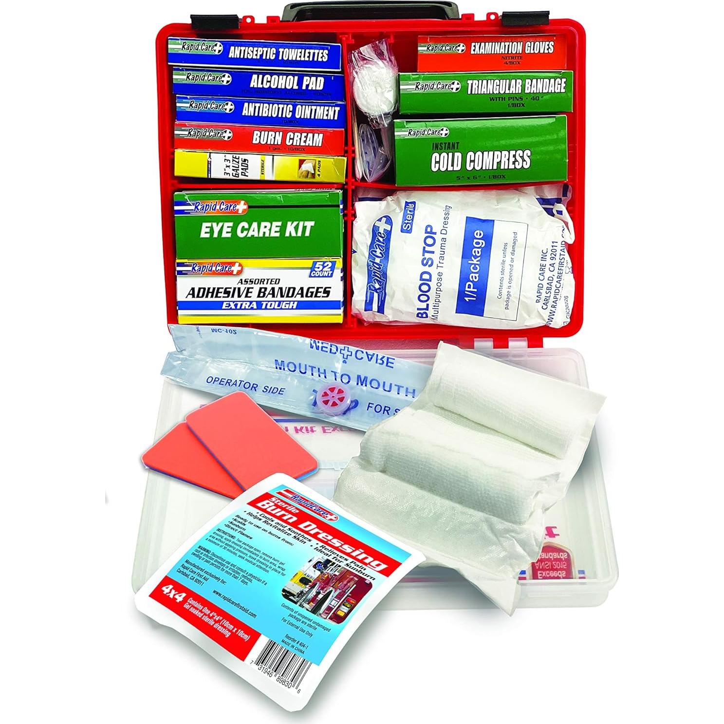 Kit de Primeros Auxilios Rapid Care 839-1-12AN para 25 Personas