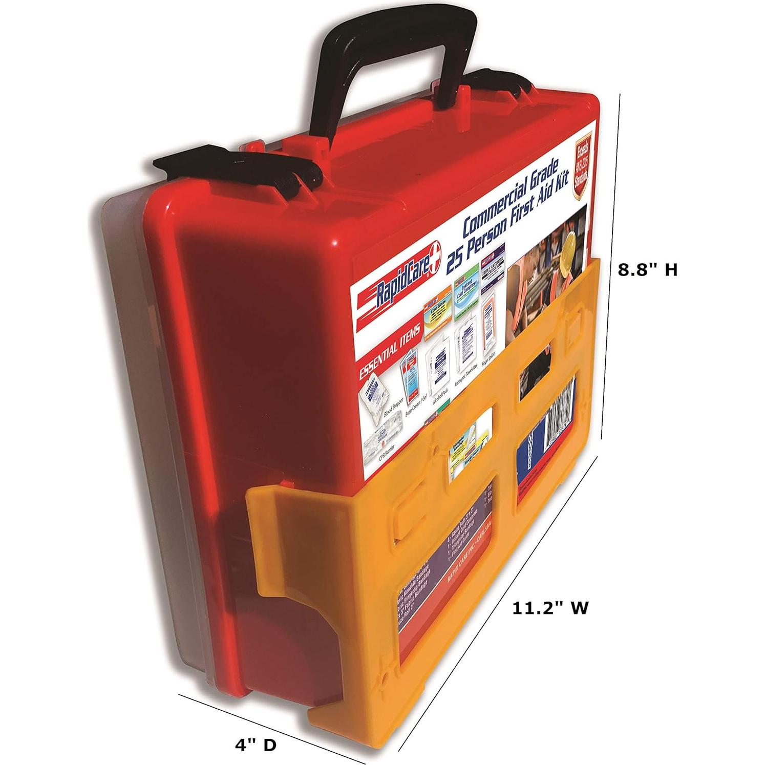 Kit de Primeros Auxilios Rapid Care 839-1-12AN para 25 Personas