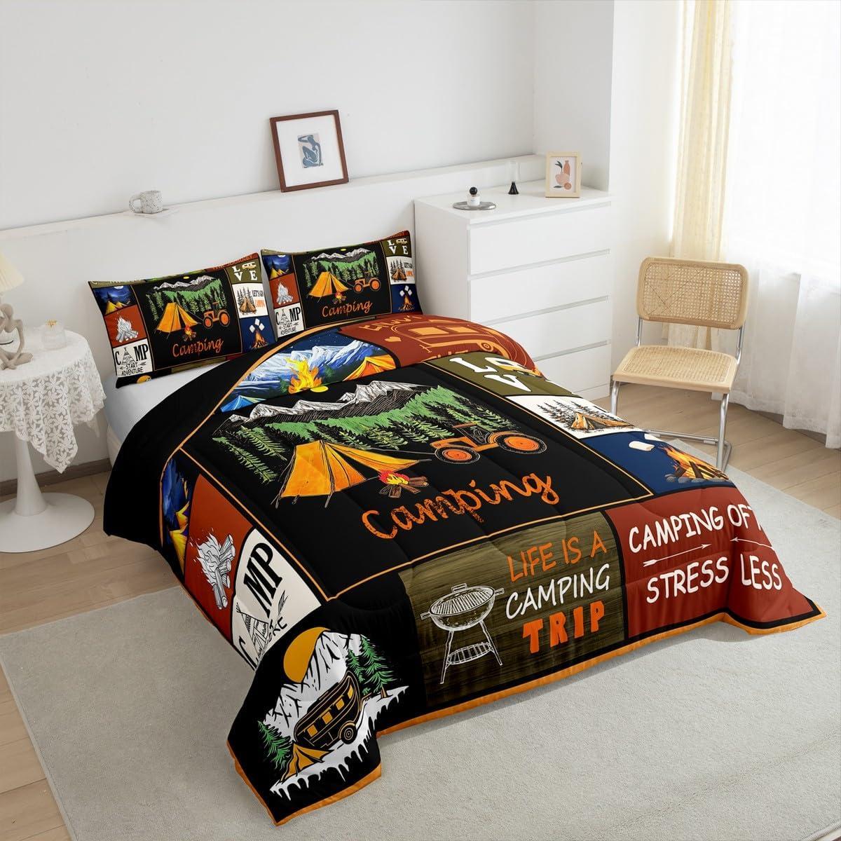 Juego de Edredón Doble Erosebridal Camping 229x173 cm