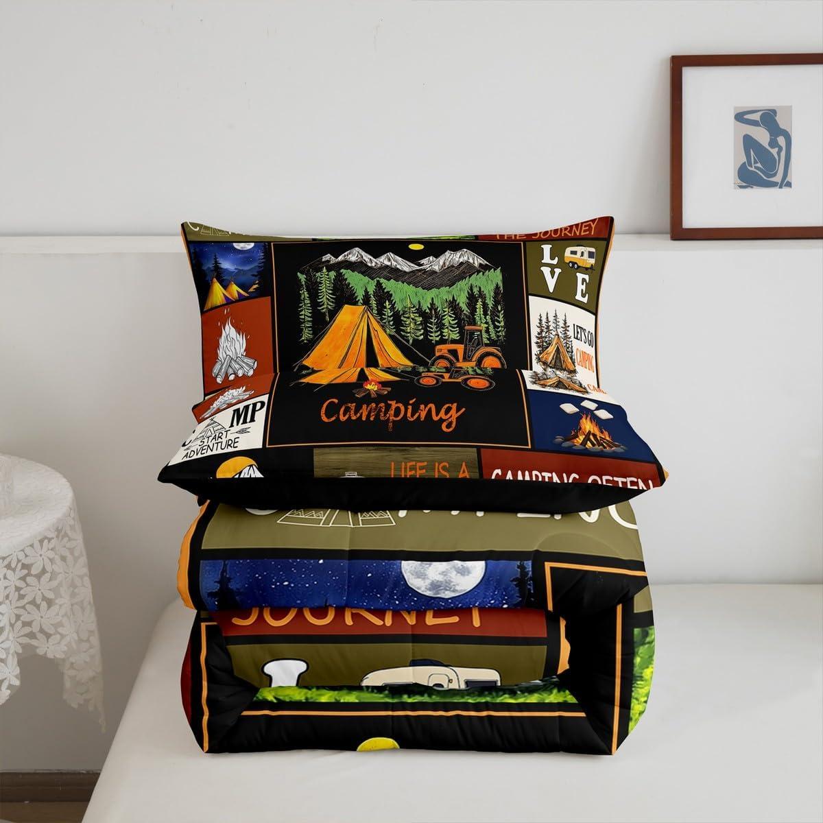 Juego de Edredón Doble Erosebridal Camping 229x173 cm