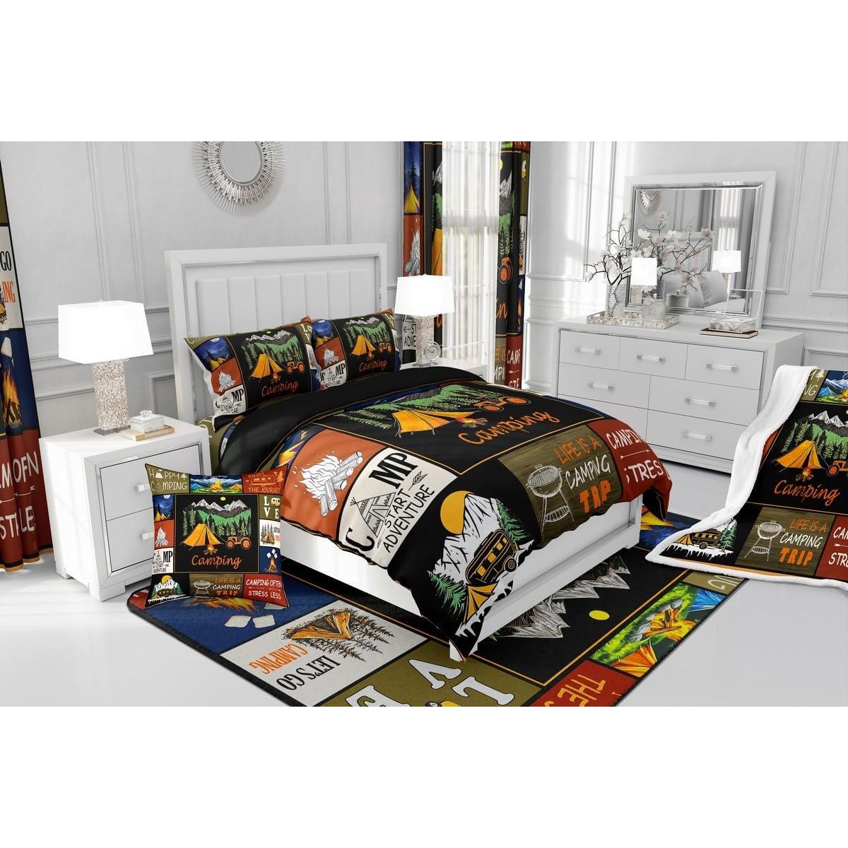 Juego de Edredón Doble Erosebridal Camping 229x173 cm