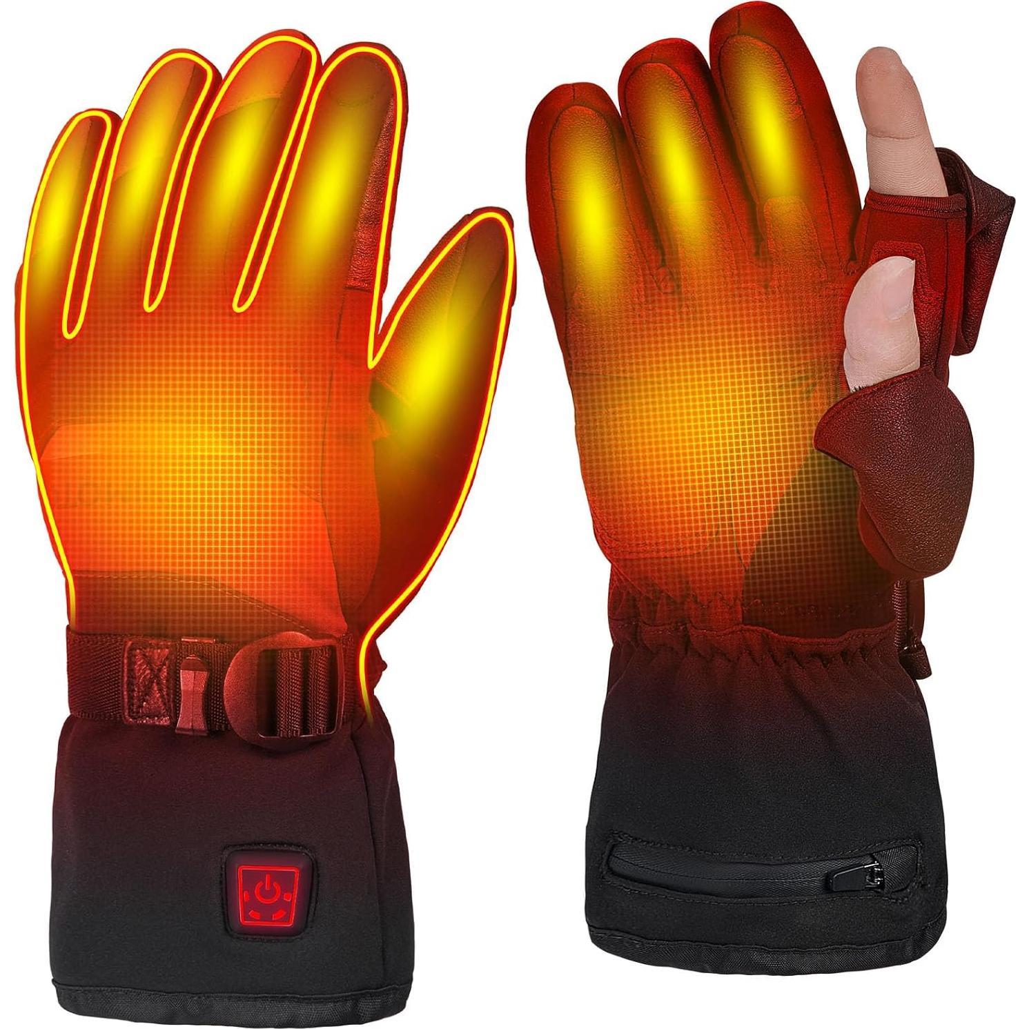 Guantes Calentados KEMIMOTO para Invierno 7.4V Unisex