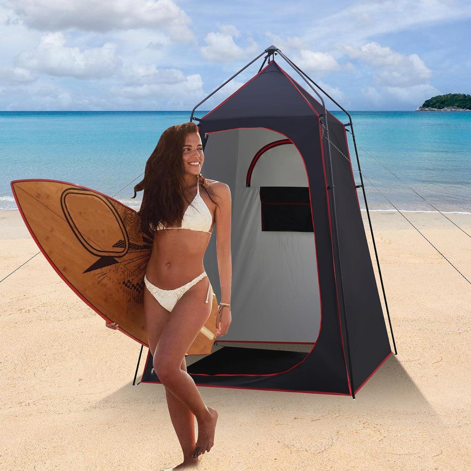 Tienda de Ducha Camping Castle Unicorn 2.2m Impermeable UPF50+