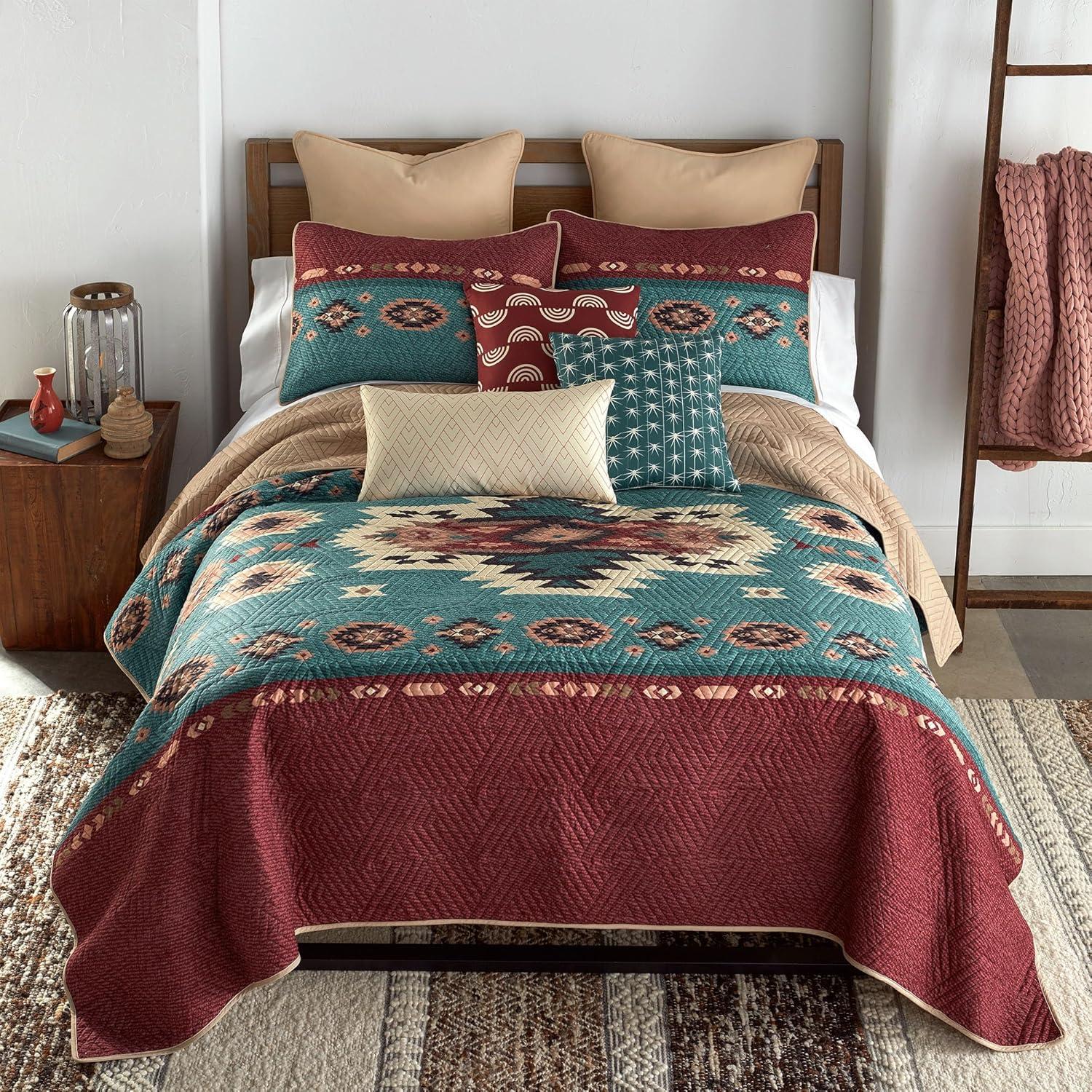 Juego de Cama Reina Donna Sharp Suroeste Apache 3 Piezas