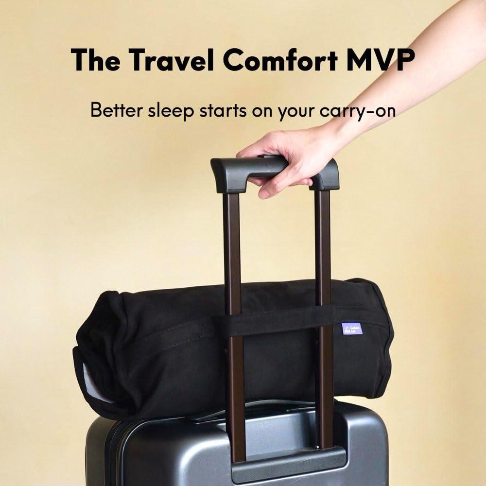 Almohada de Viaje C COJÍN LAB Espuma de Memoria Compacta